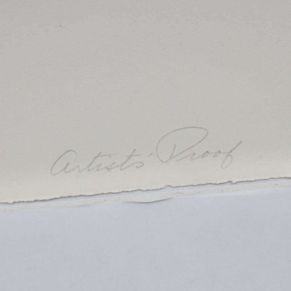 Donald Roberts Serigraphs on Paper "Ellipsoid" Series