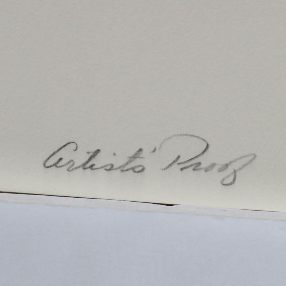 Donald Roberts Serigraphs on Paper "Ellipsoid" Series