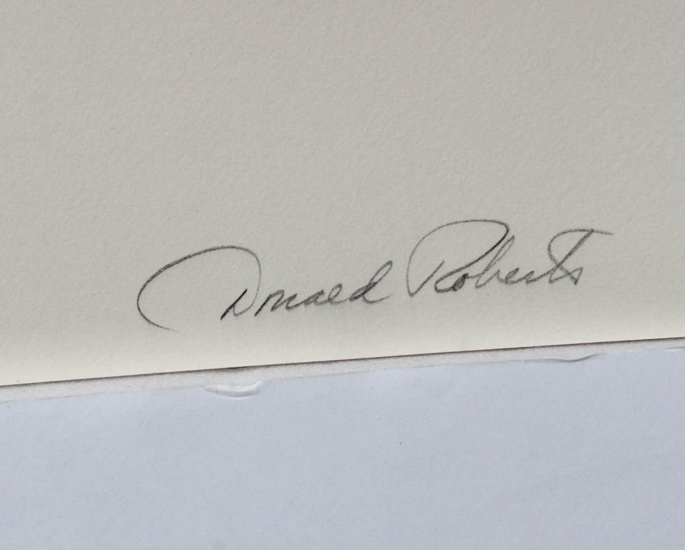 Donald Roberts Serigraphs on Paper "Ellipsoid" Series