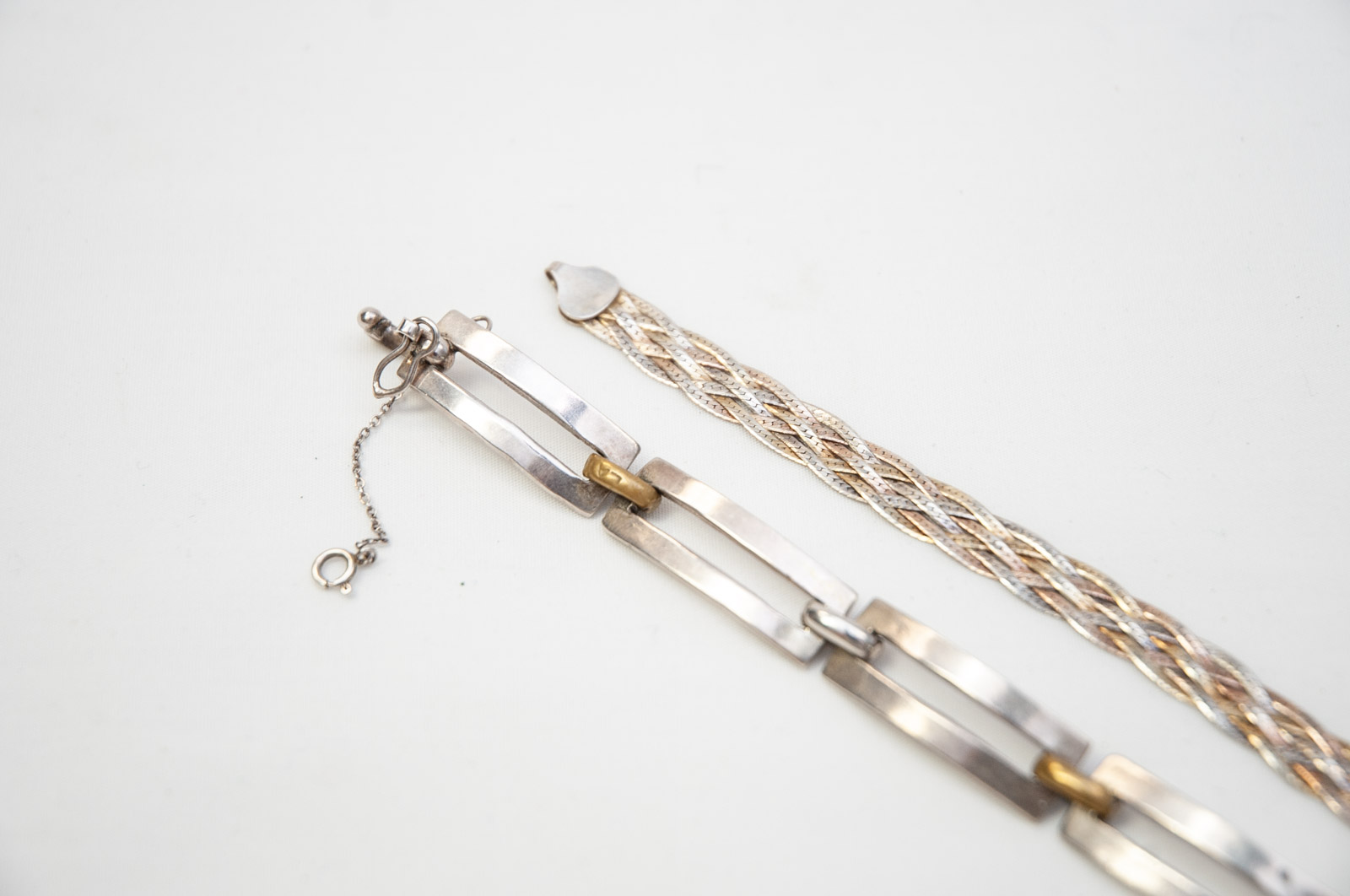 Sterling Silver Bracelets and Brooch