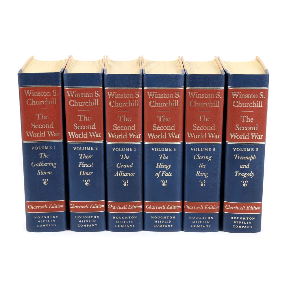 Winston Churchill "The Second World War" Six Volume Set