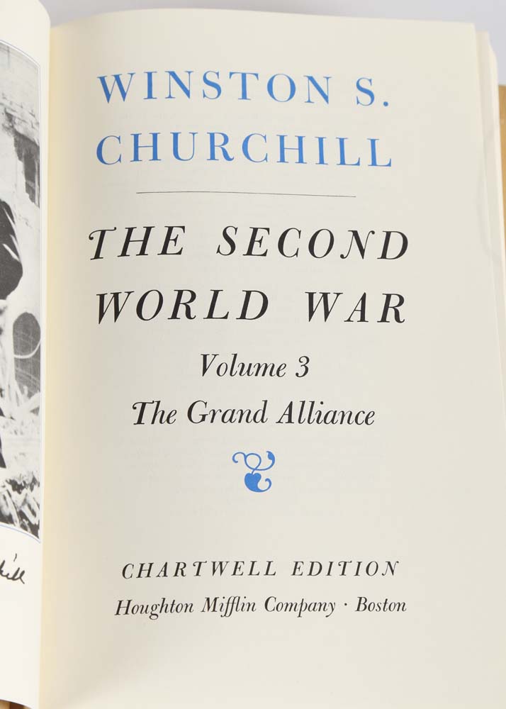 Winston Churchill "The Second World War" Six Volume Set