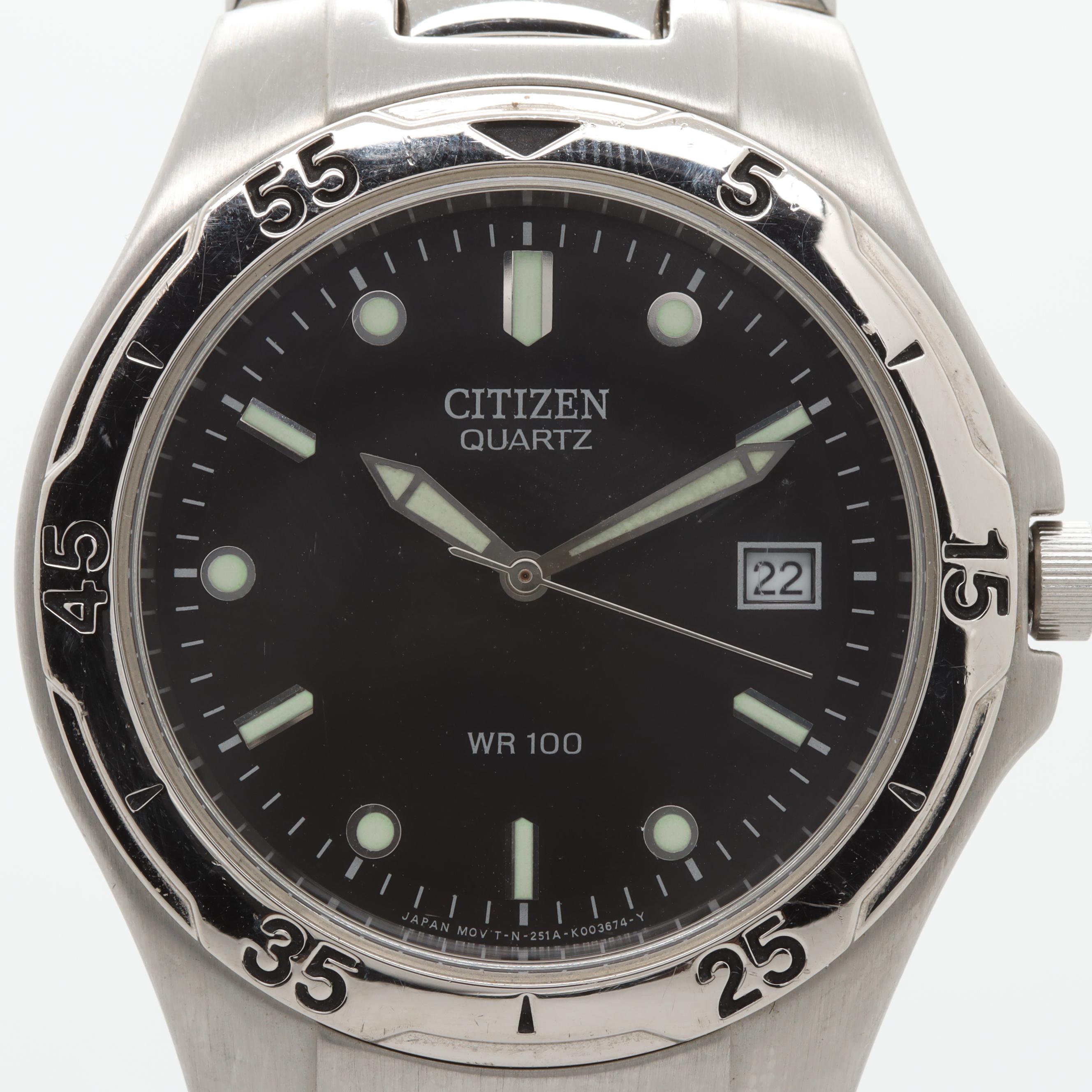 Citizen Stainless Steel Quartz Watch
