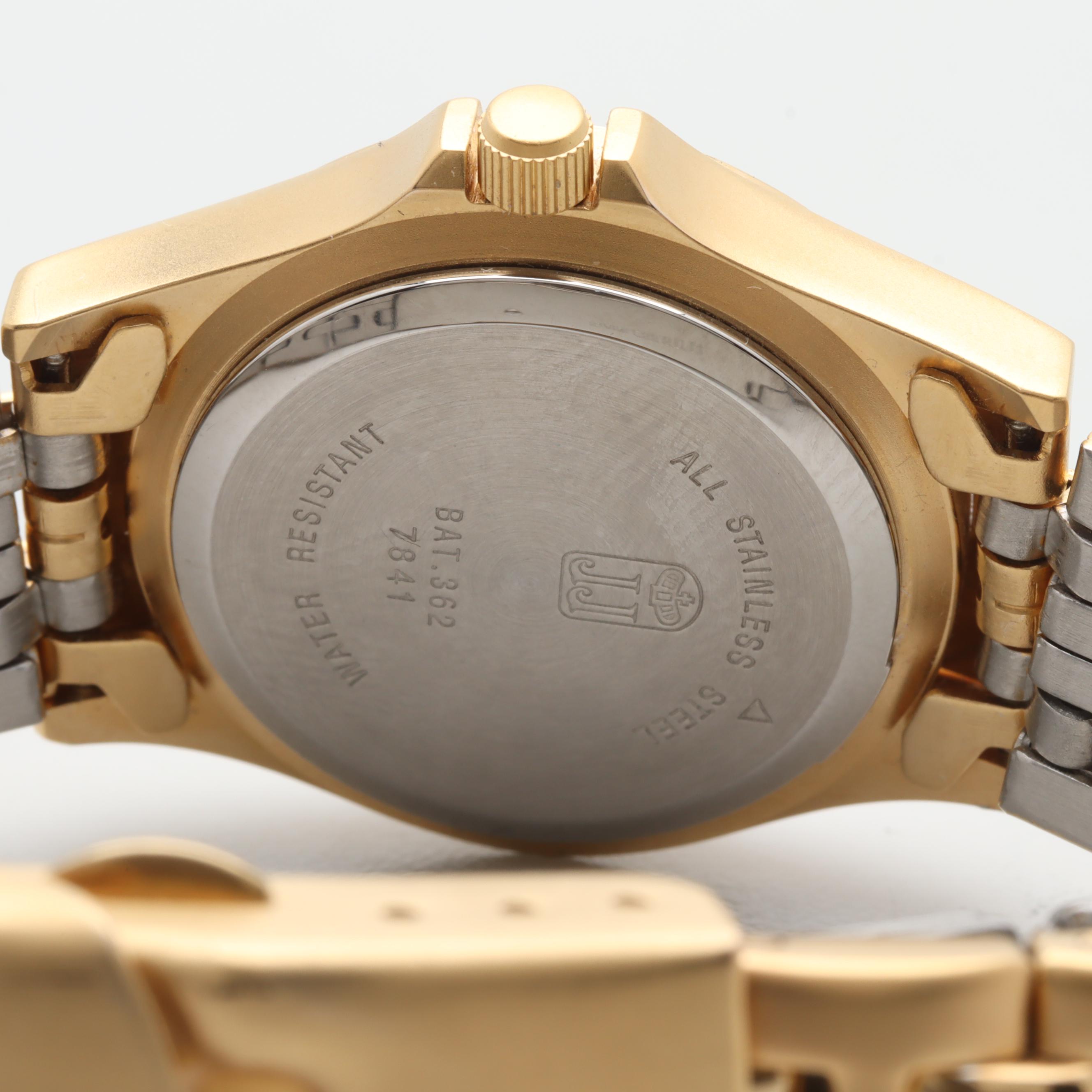 Jules Jürgensen Gold Tone Stainless Steel Watch