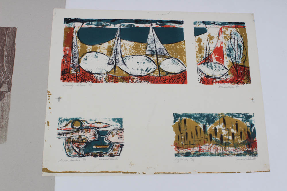 Donald Roberts Archive of Small Scale Prints