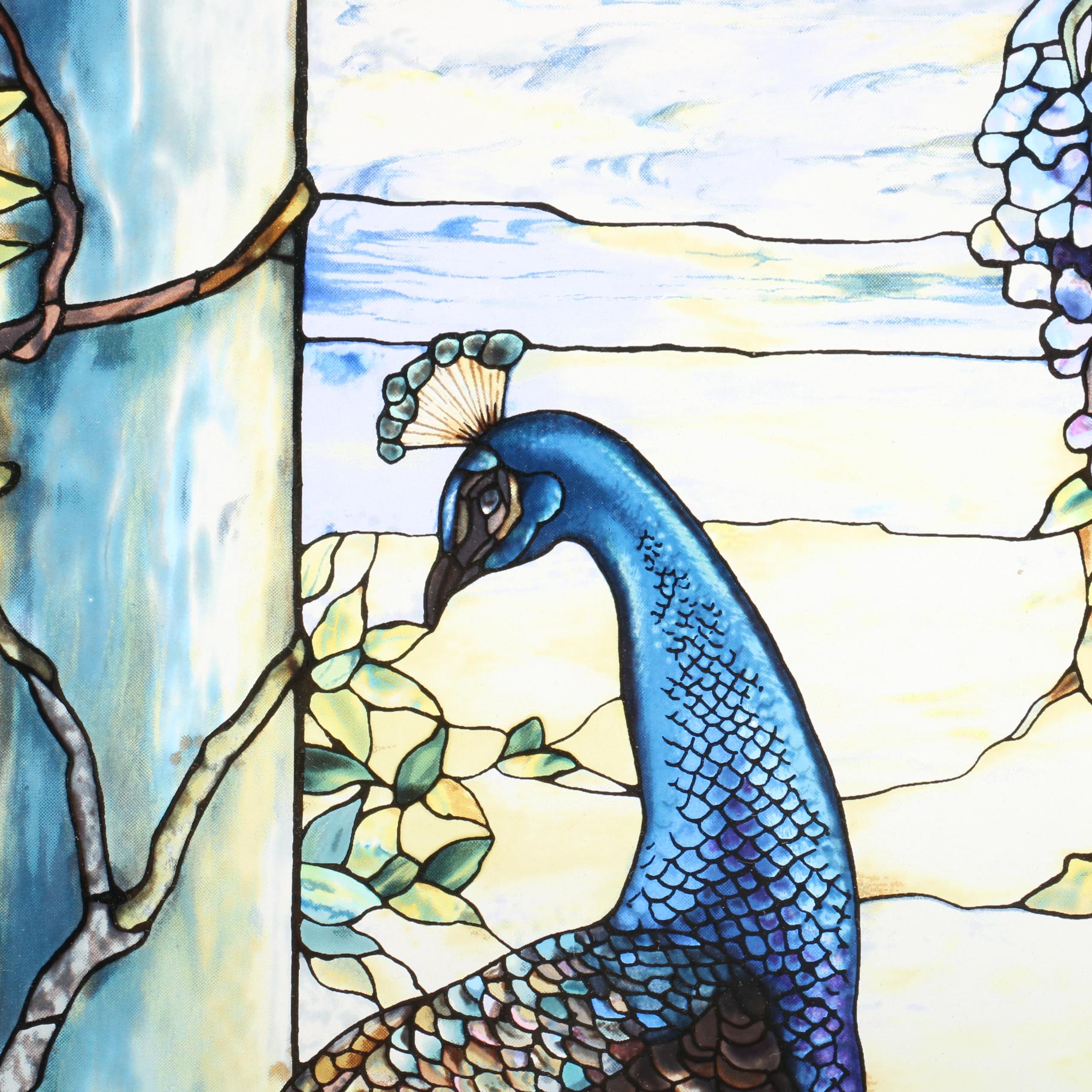 Glassmasters Printed Glass Suncatcher after Tiffany Studios