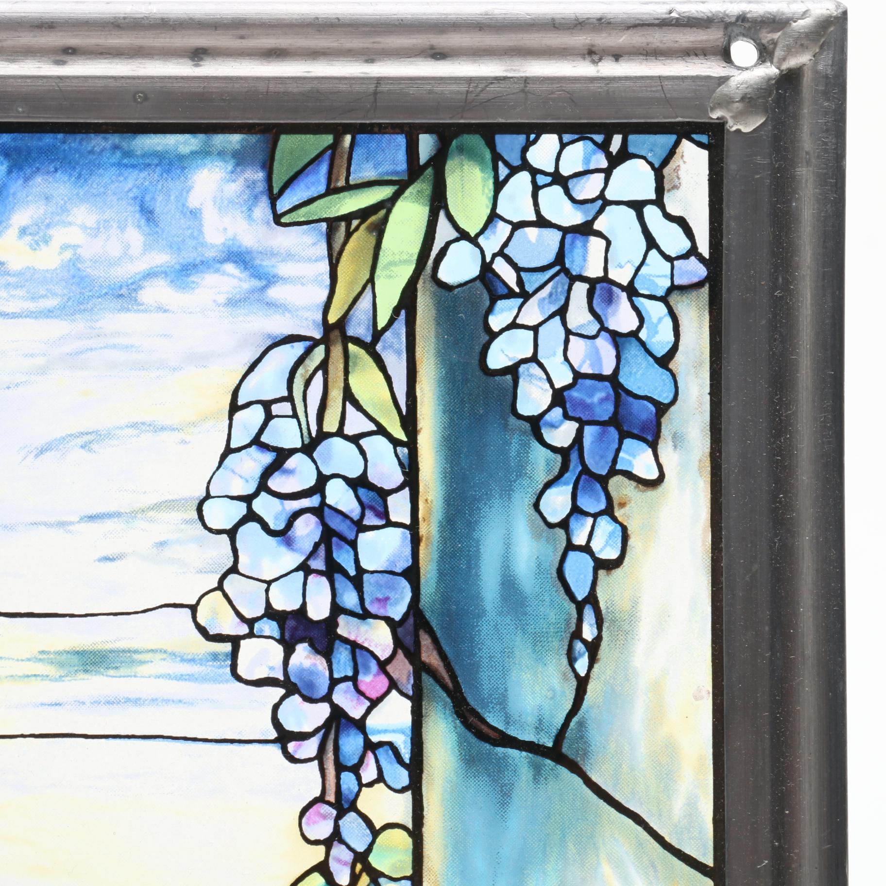 Glassmasters Printed Glass Suncatcher after Tiffany Studios