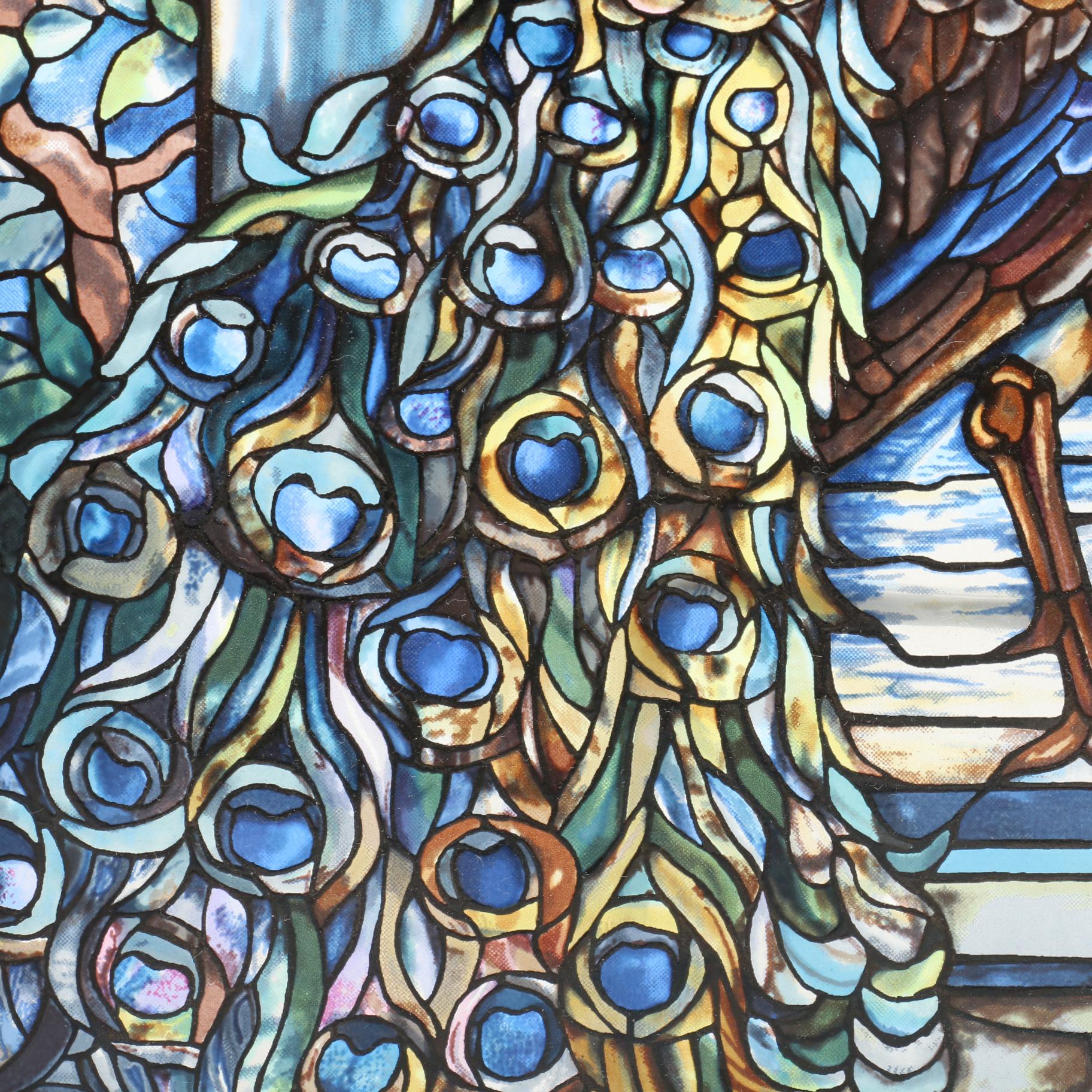 Glassmasters Printed Glass Suncatcher after Tiffany Studios