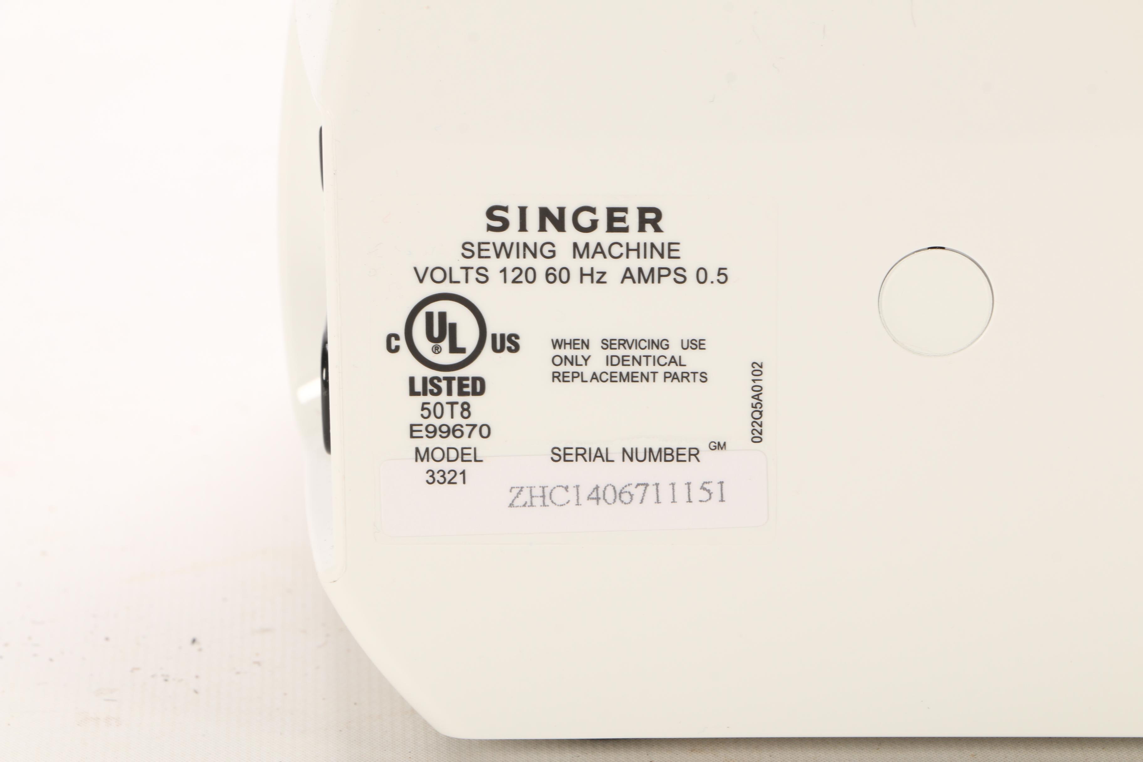 Singer Talent Portable Sewing Machine