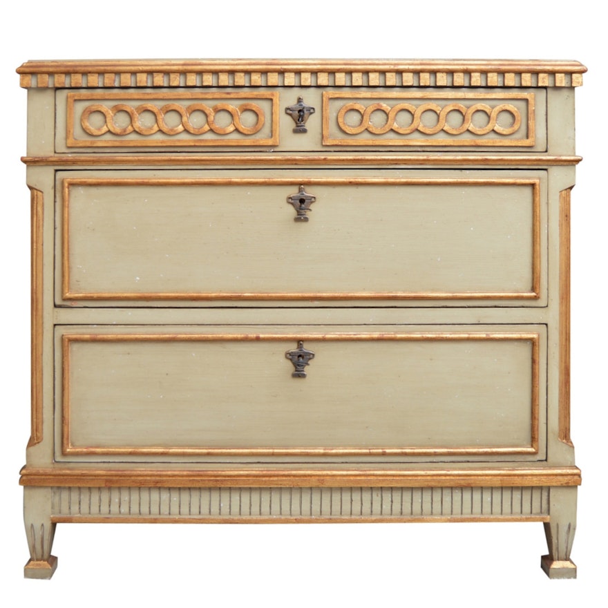 Regency Style Painted Chest from Modern History