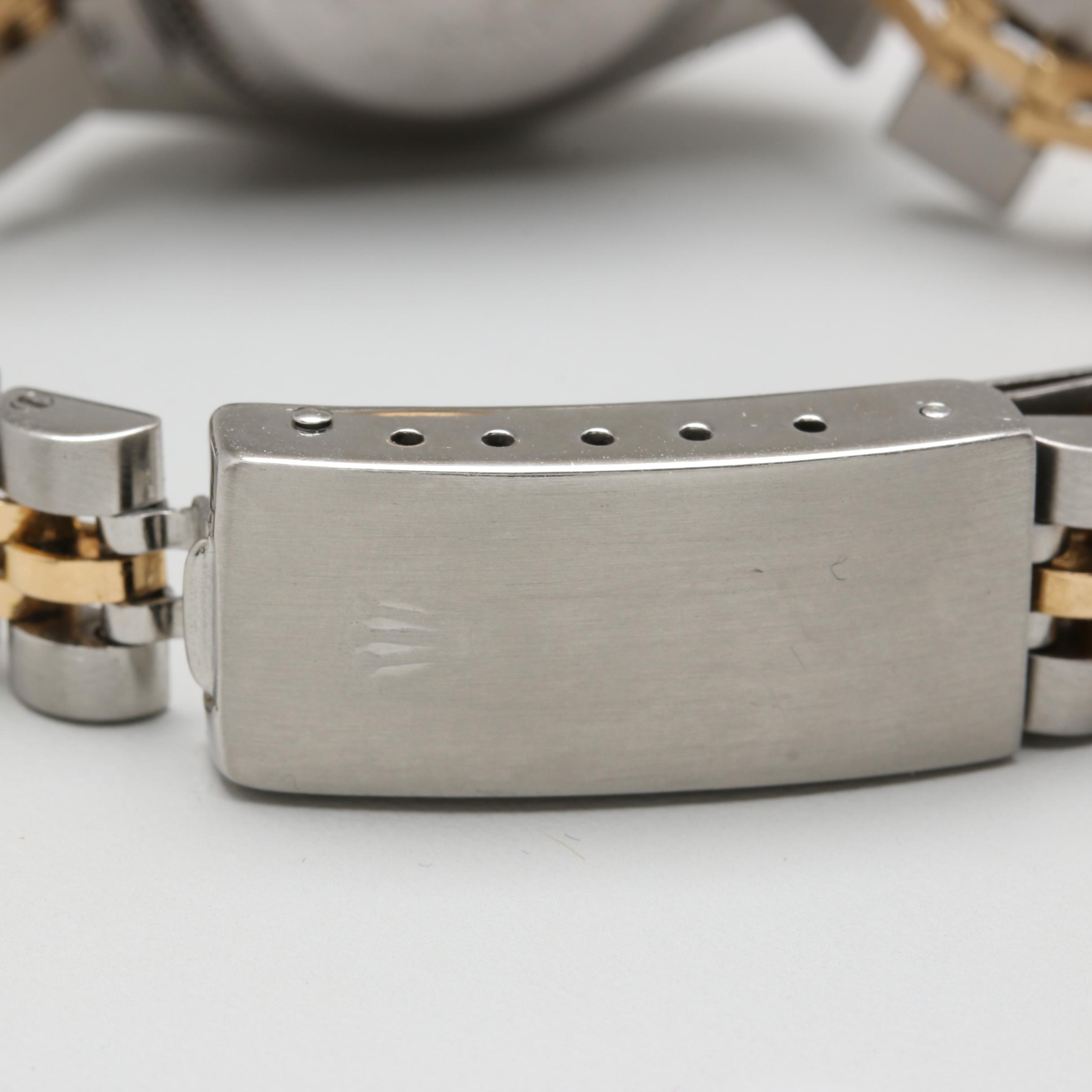 Rolex Datejust 18K Gold and Stainless Steel Diamond Automatic Watch