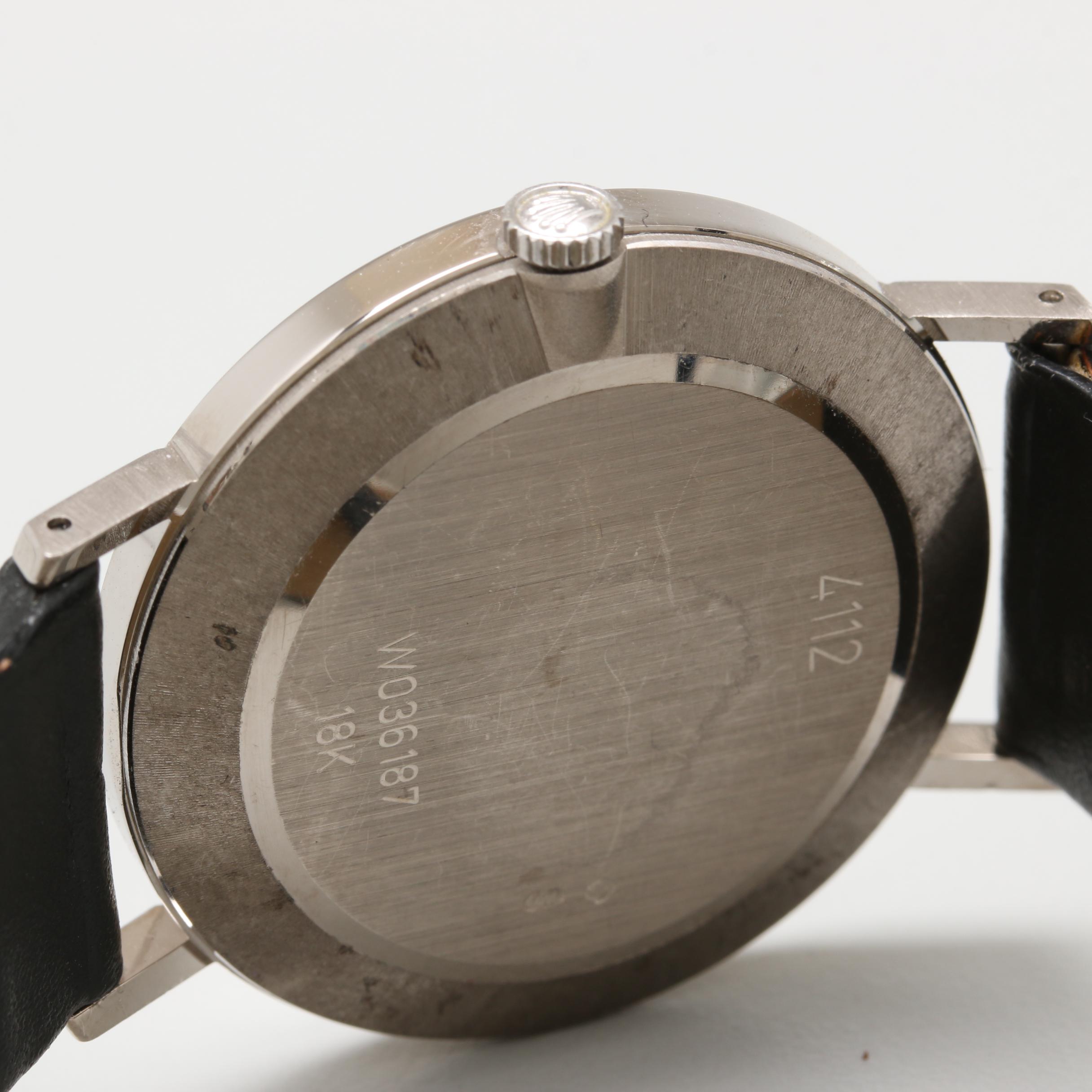 Rolex "Cellini" 18K White Gold Manual Winding Watch