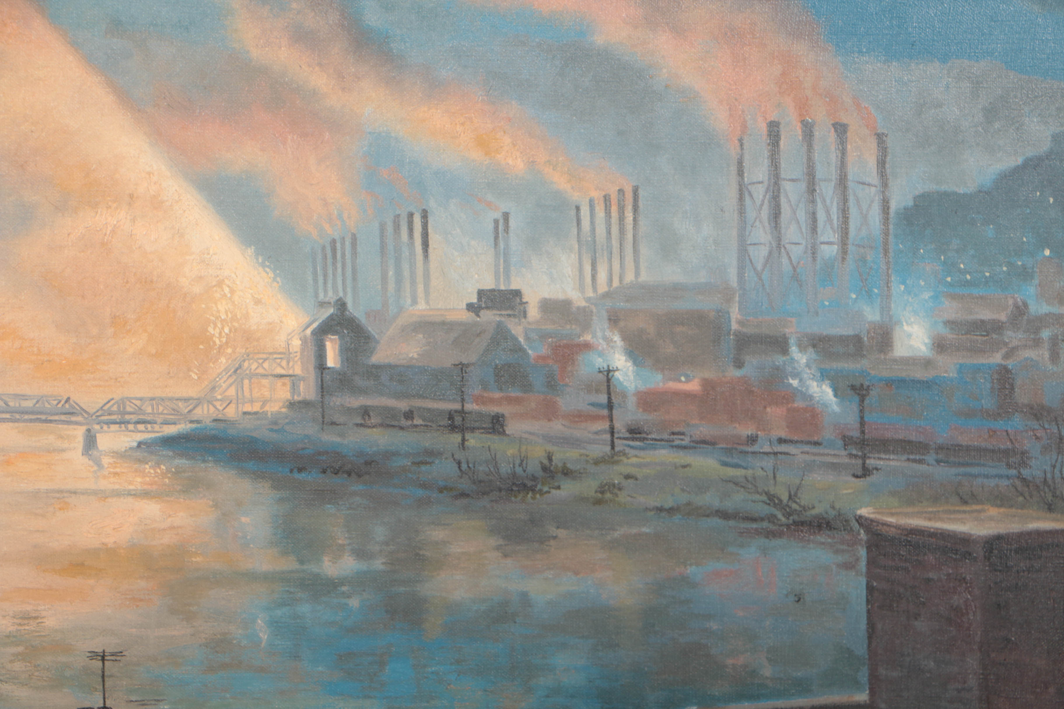 Robert R. Young Oil Painting