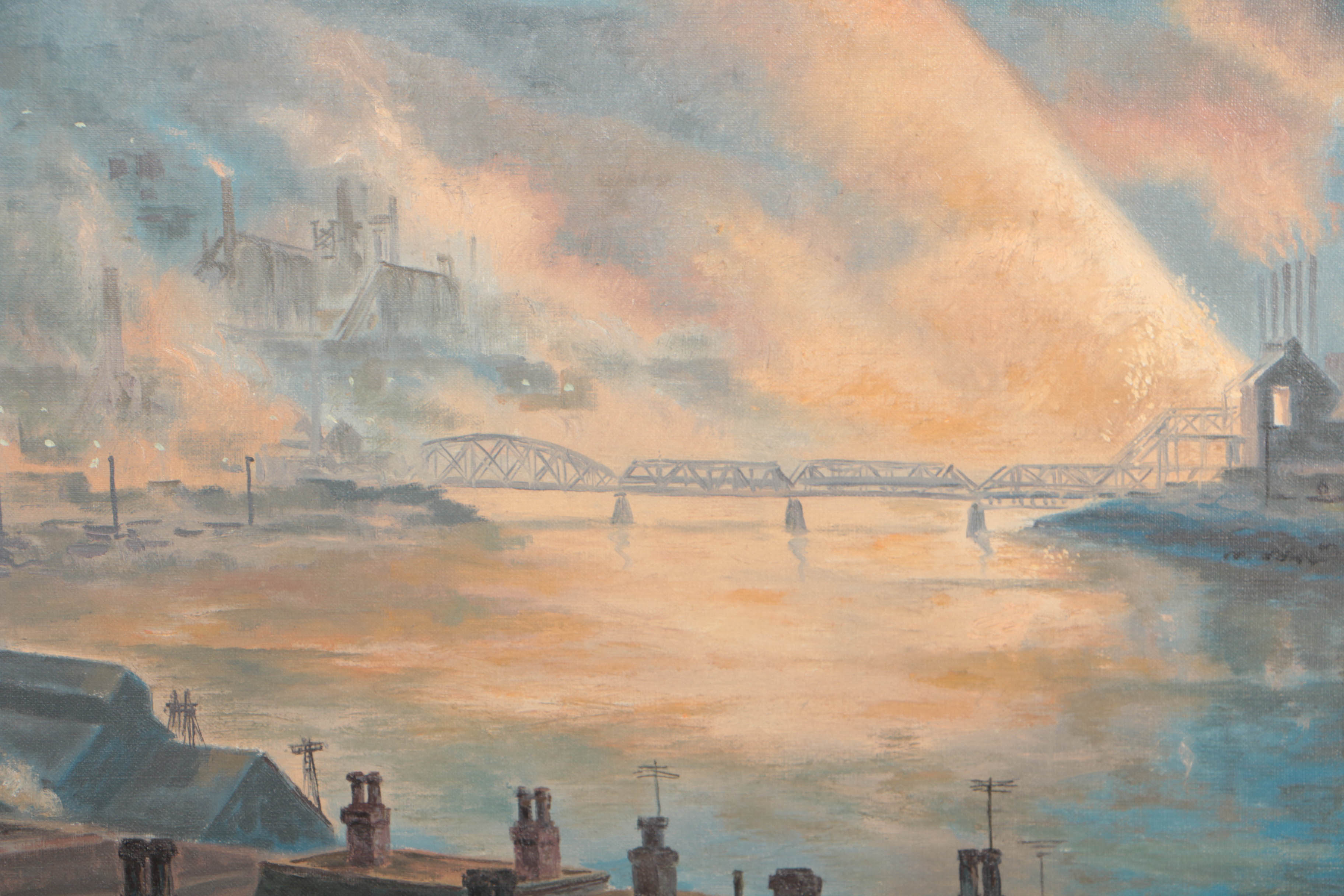 Robert R. Young Oil Painting