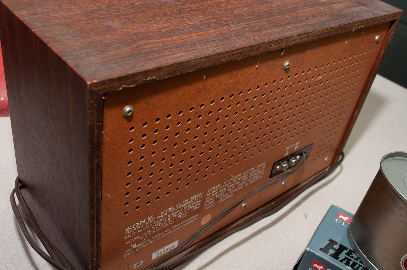 Vintage Sony Fidelity Sound Radio