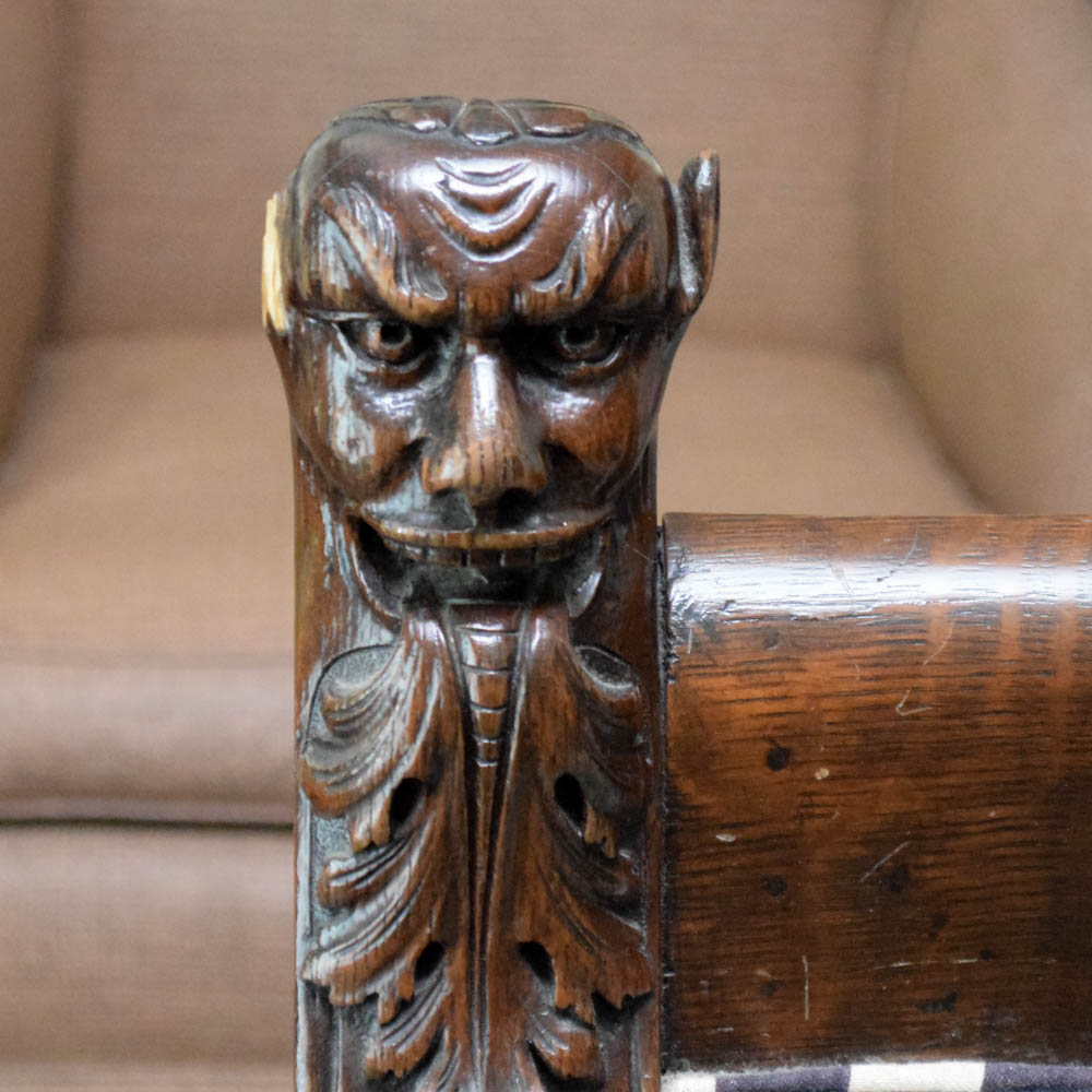 Antique Empire Style Armchair