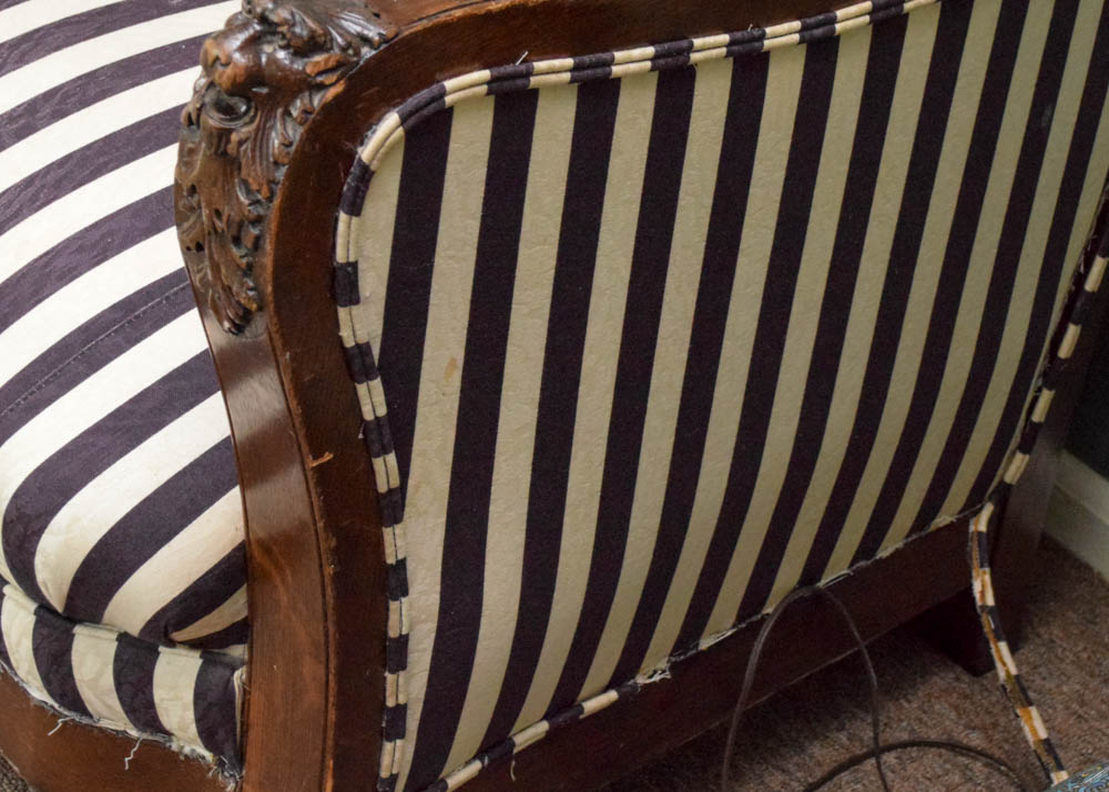 Antique Empire Style Sofa