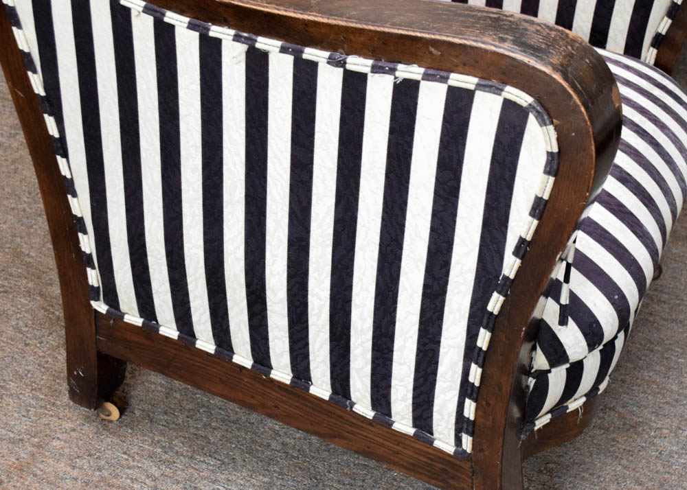 Antique Empire Style Armchair