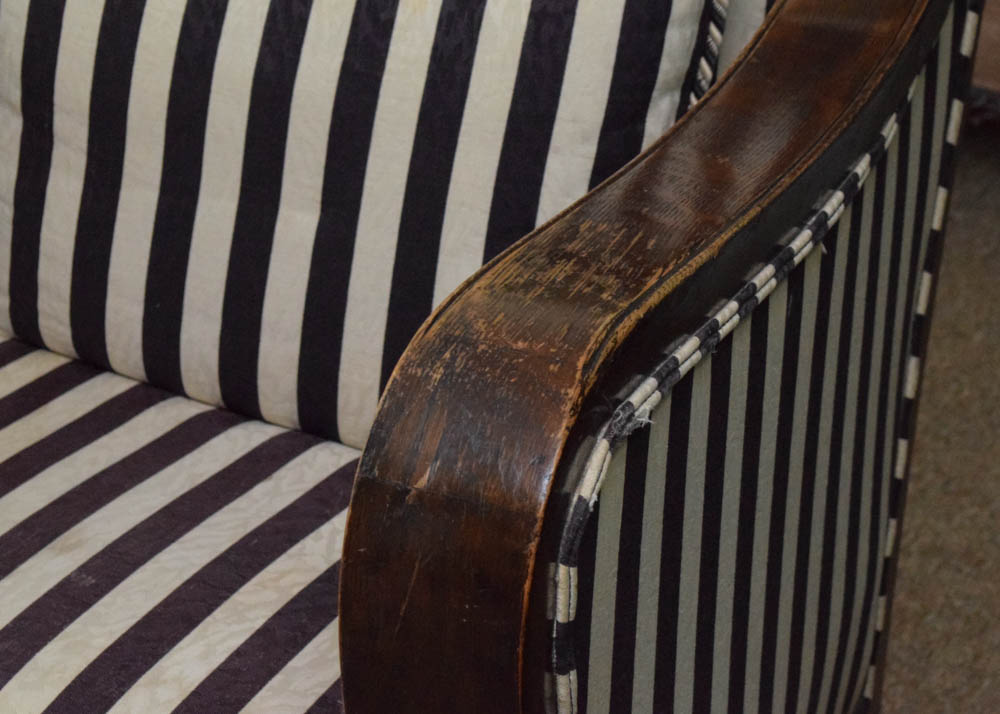 Antique Empire Style Armchair