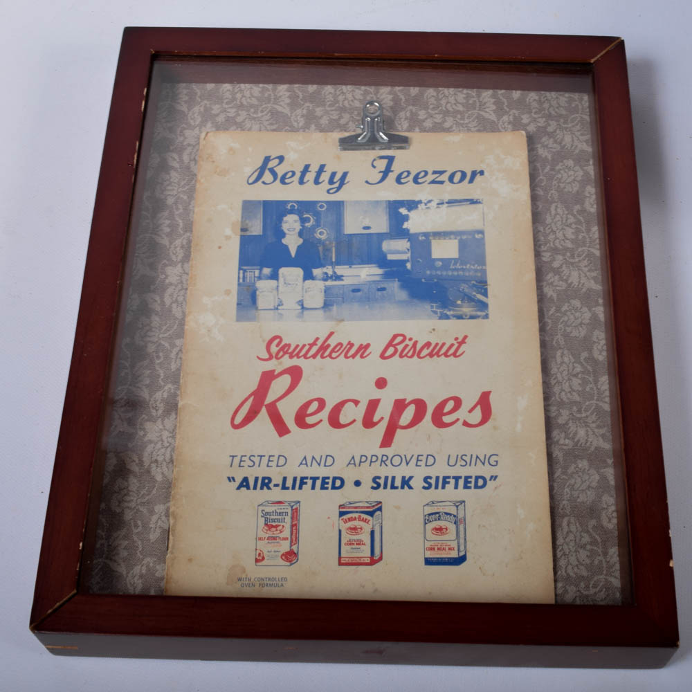 Vintage Betty Feezor Cookbooks