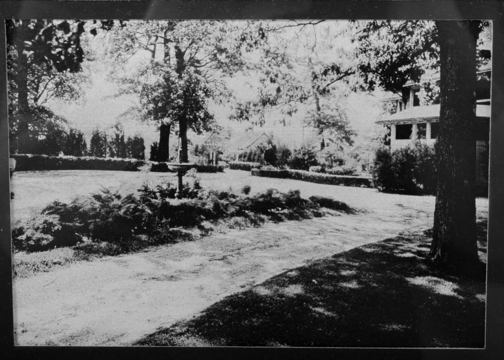 Collection of Vintage Black & White Photographs of The VanLandingham Estate