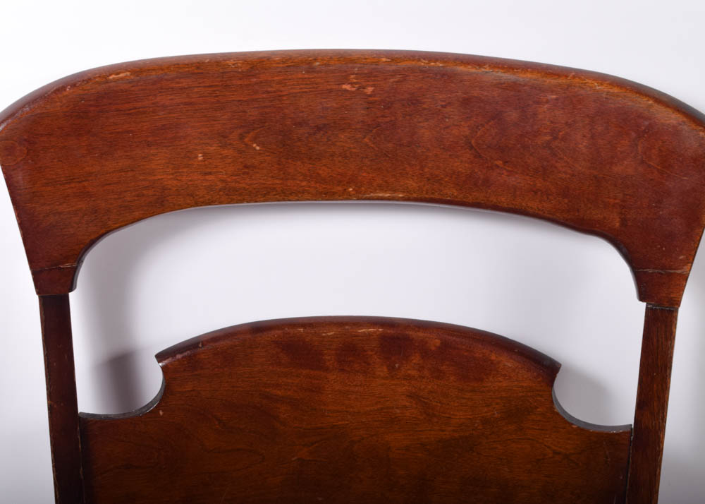 Antique American Classical Style Dining Chairs