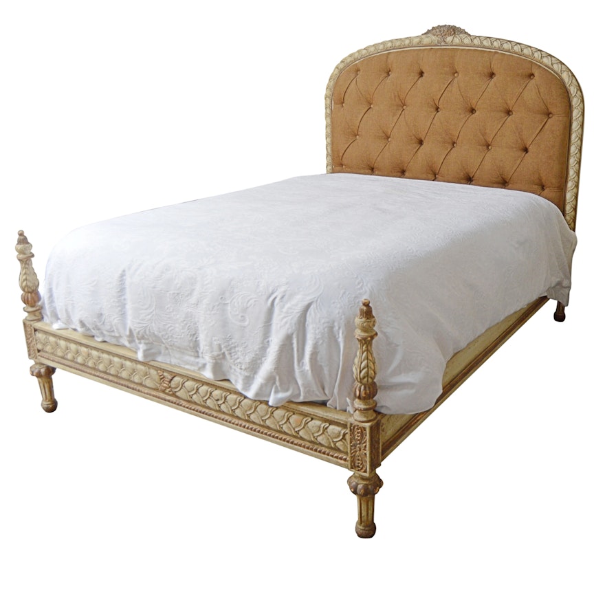 Neoclassical Style Queen Size Bed from John-Richard
