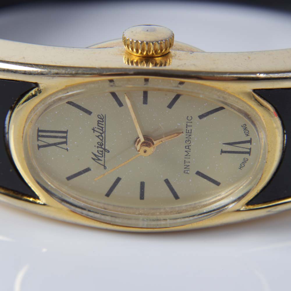 Majestime Acrylic Bangle Watch