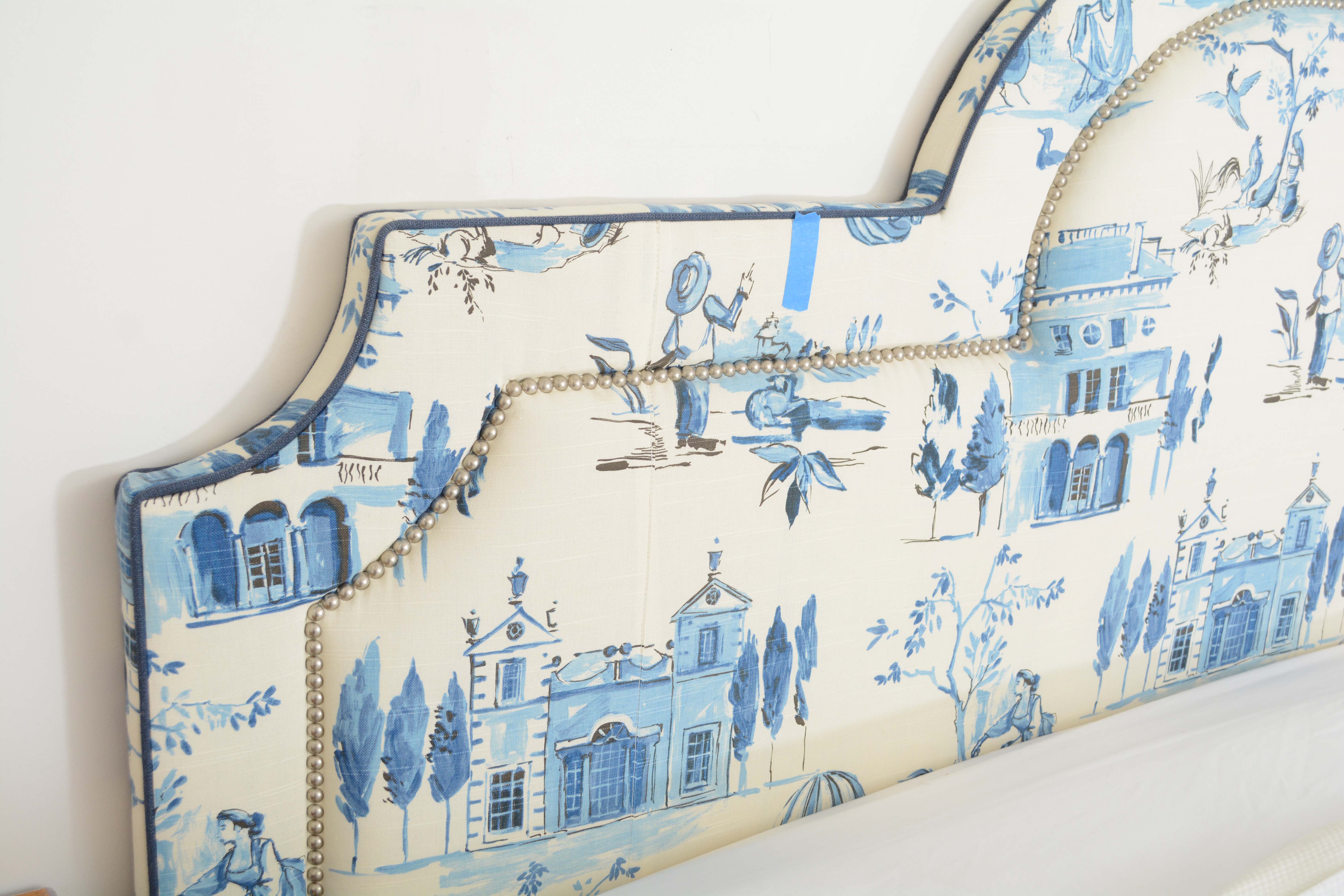 Upholstered King Size Headboard