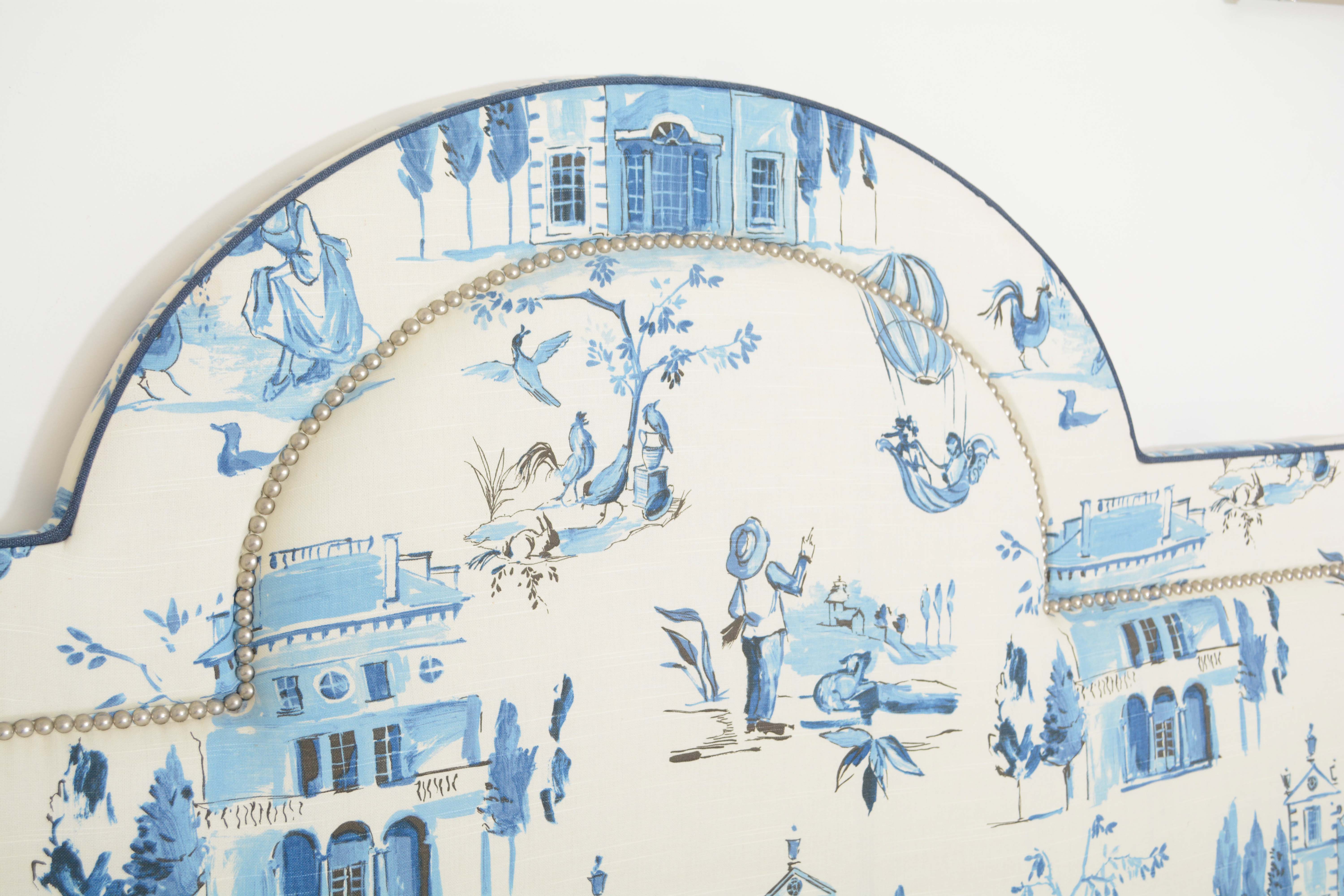 Upholstered King Size Headboard