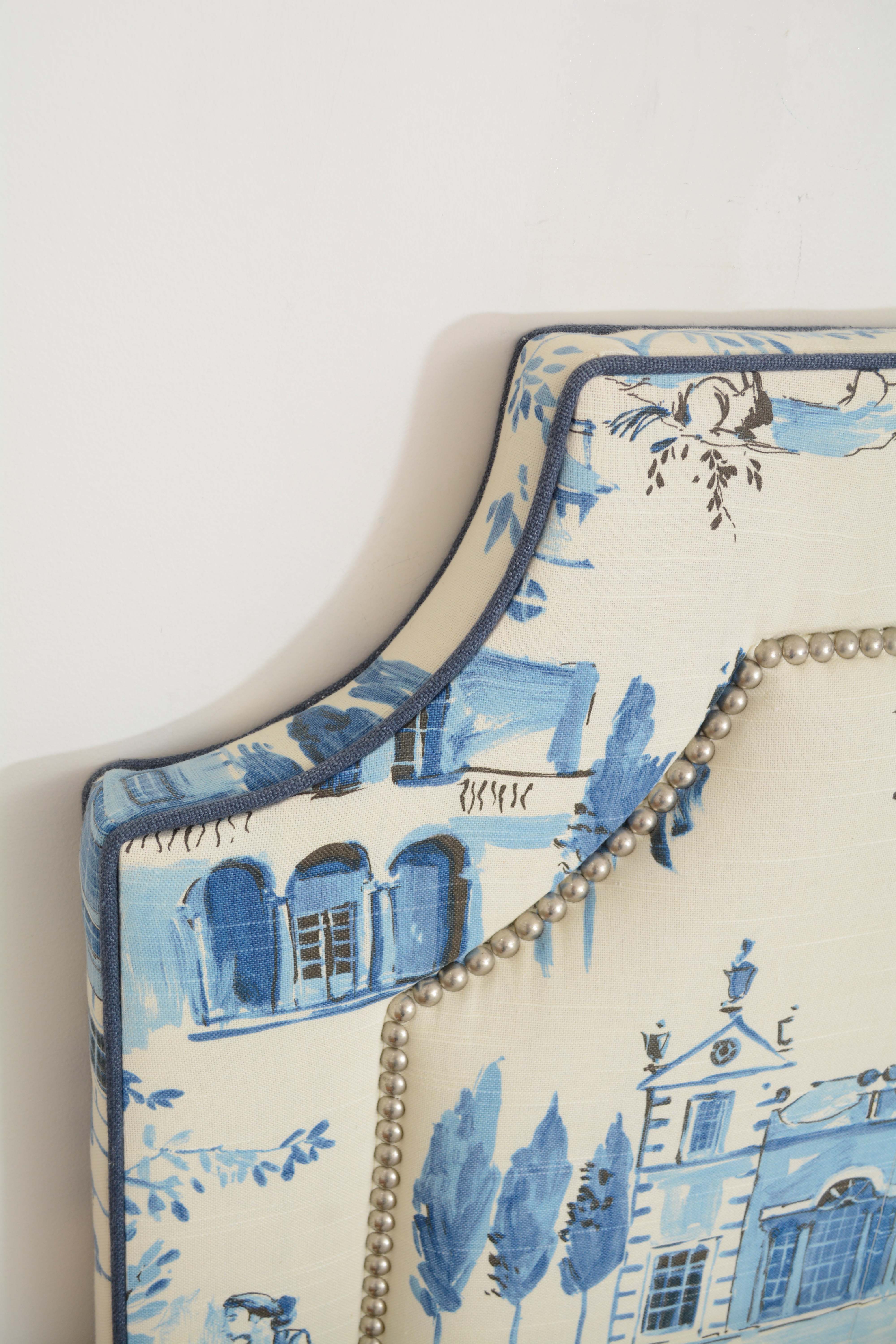 Upholstered King Size Headboard