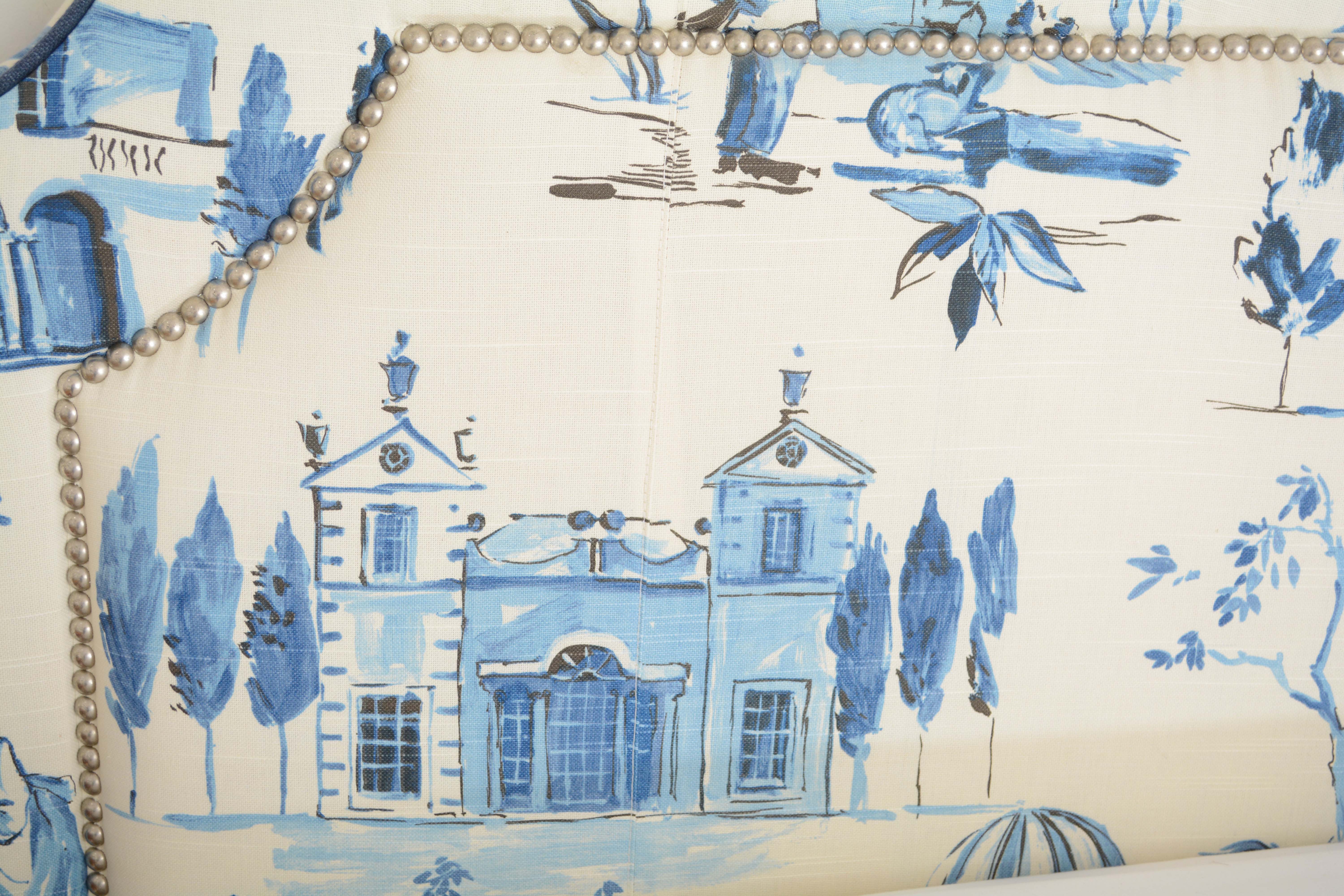 Upholstered King Size Headboard