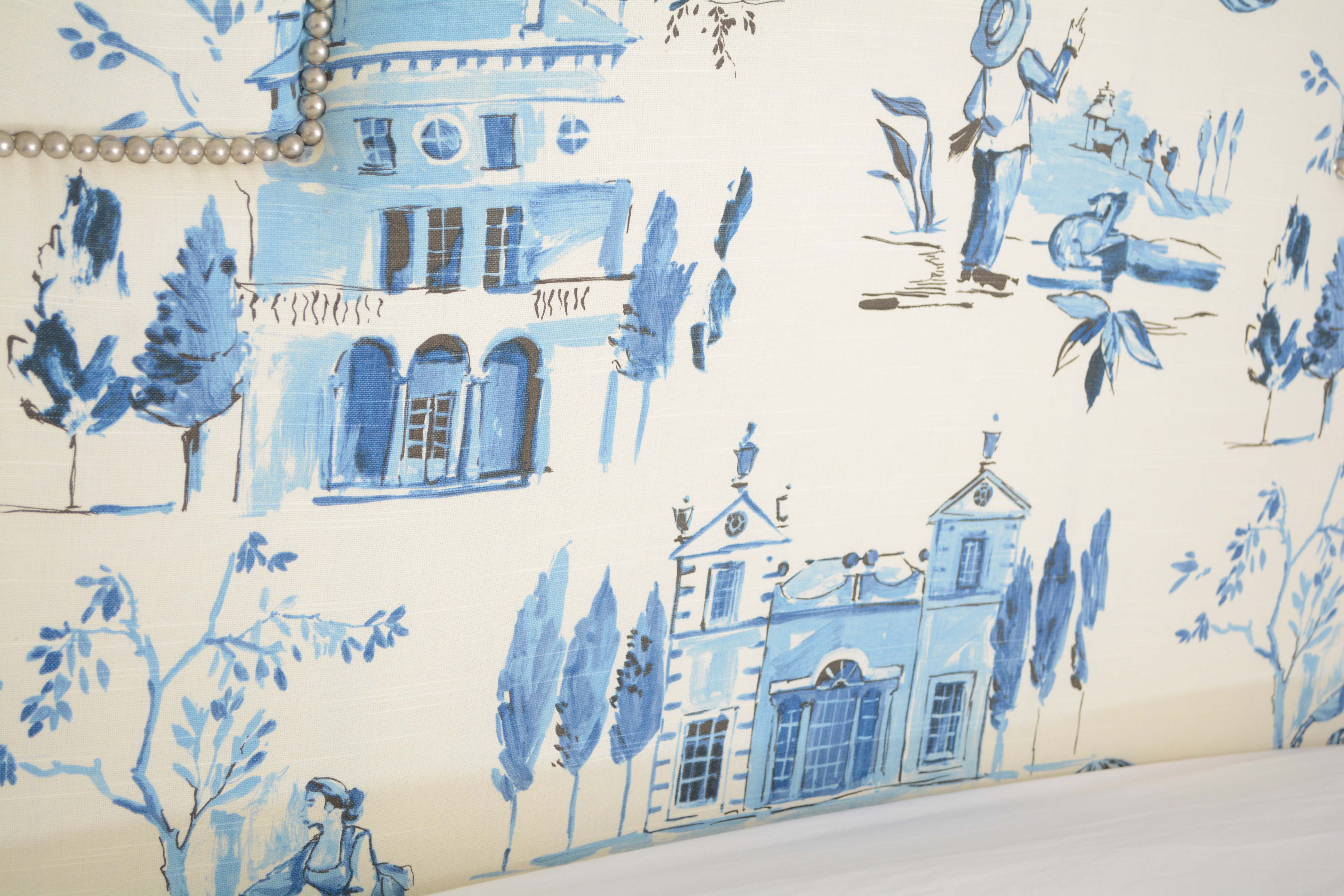 Upholstered King Size Headboard