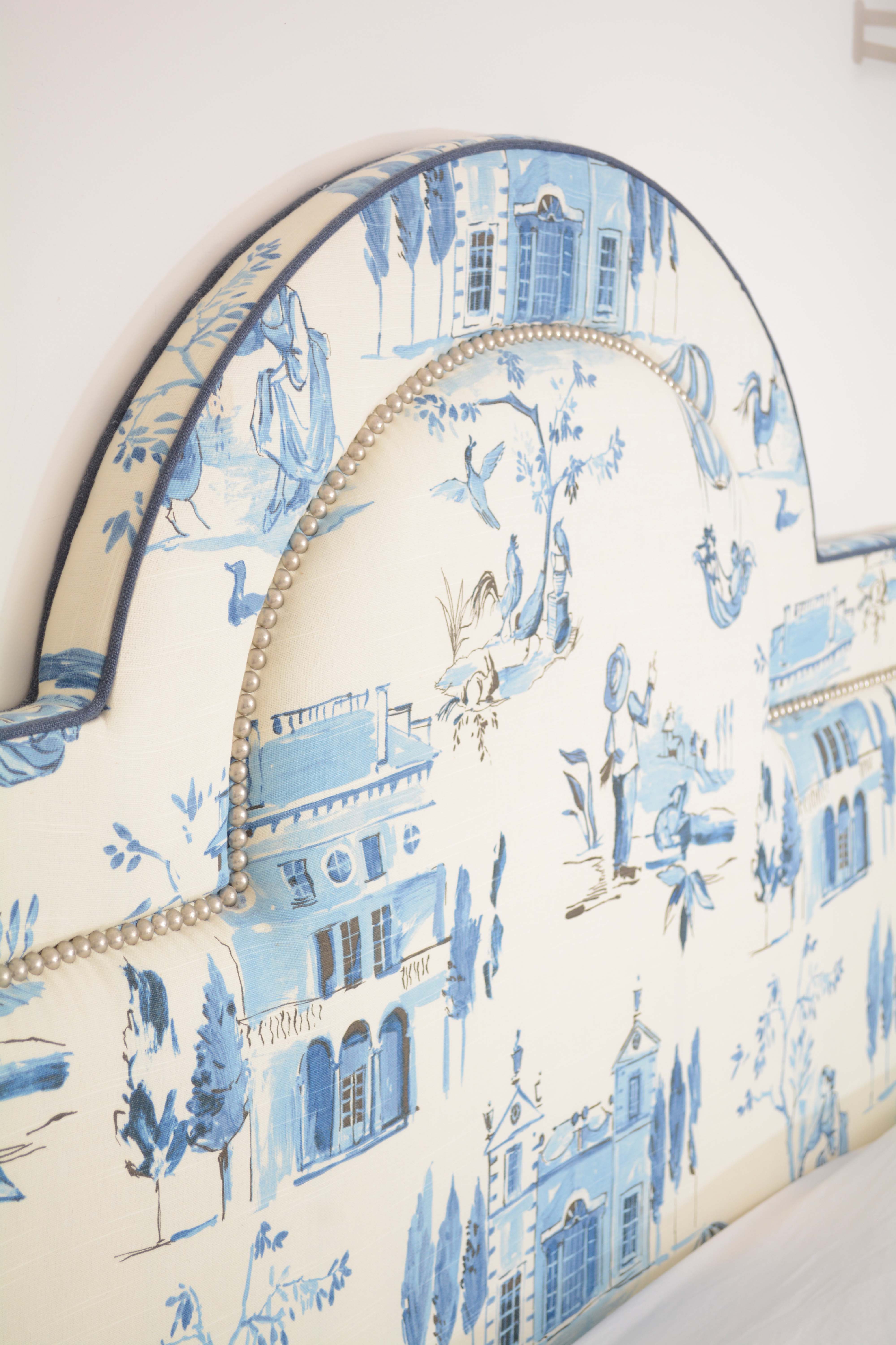 Upholstered King Size Headboard