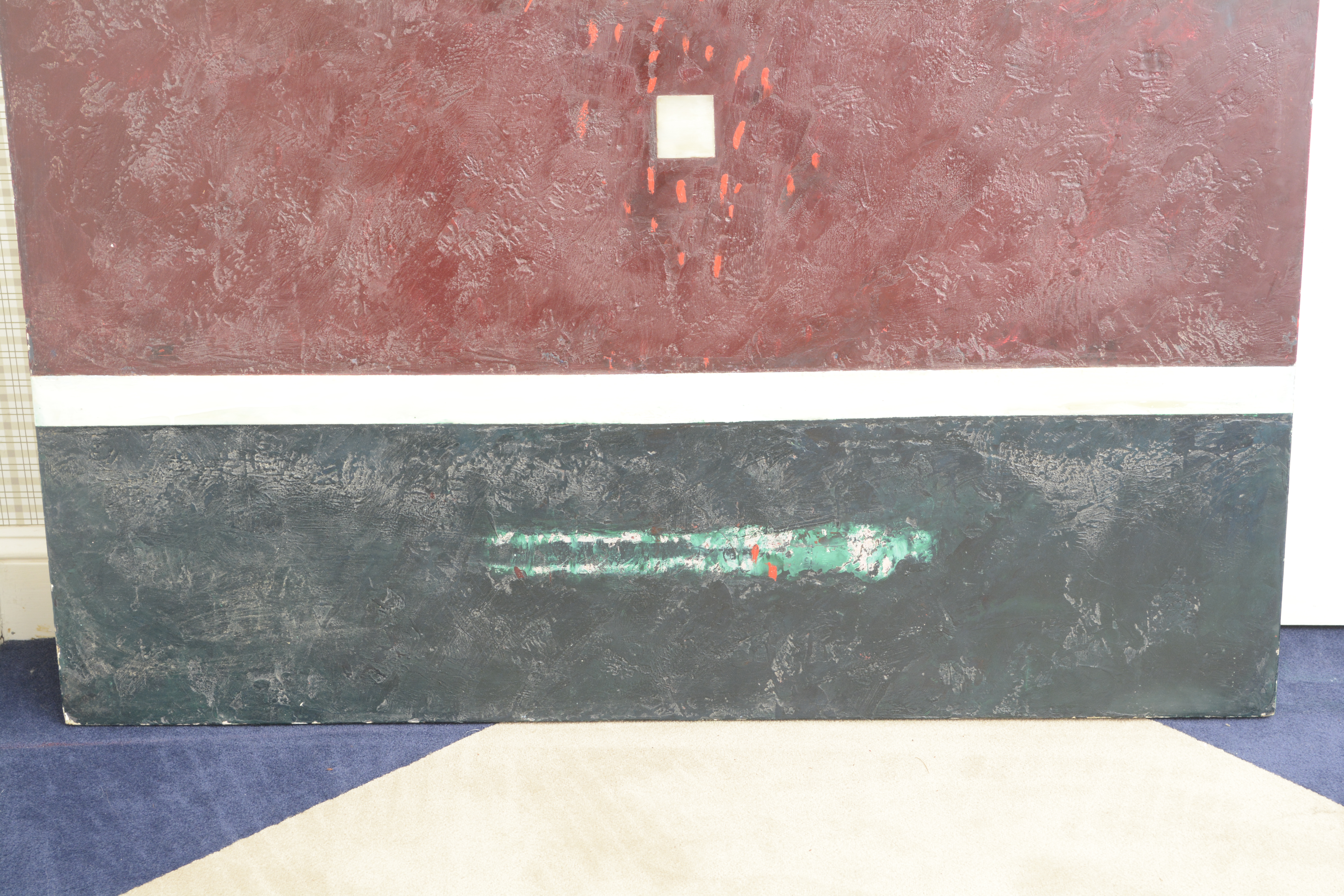 Encaustic Oil Painting "Worlds Apart" by Rachel Friedberg