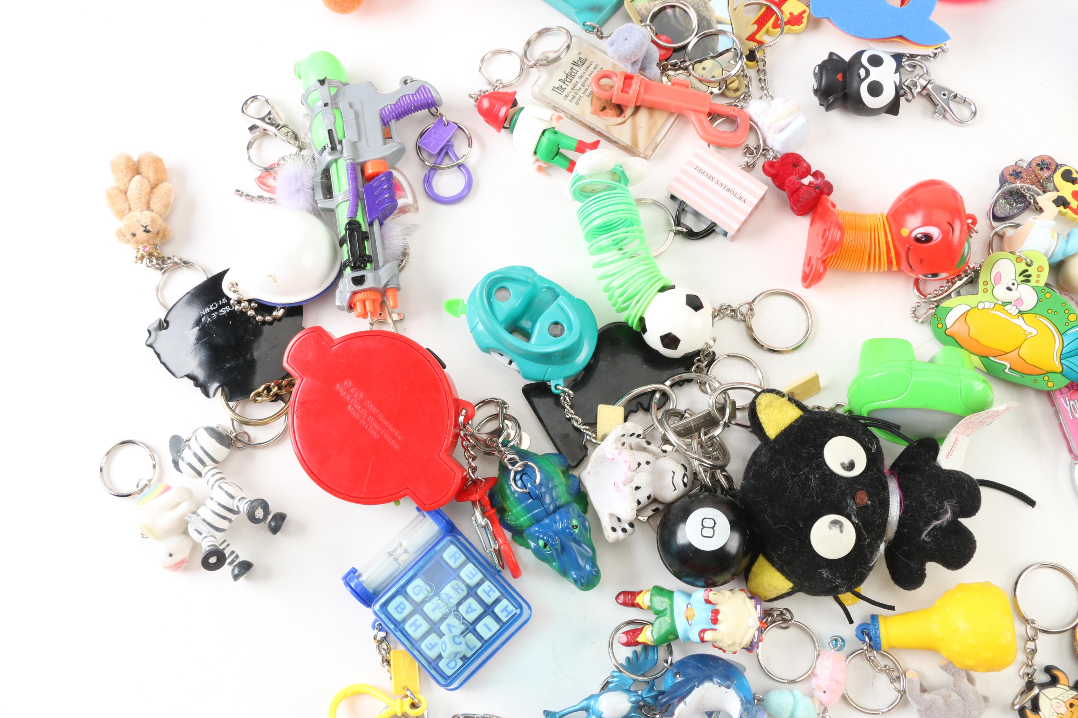 Tigger, Teletubbies and Other Character Keychains