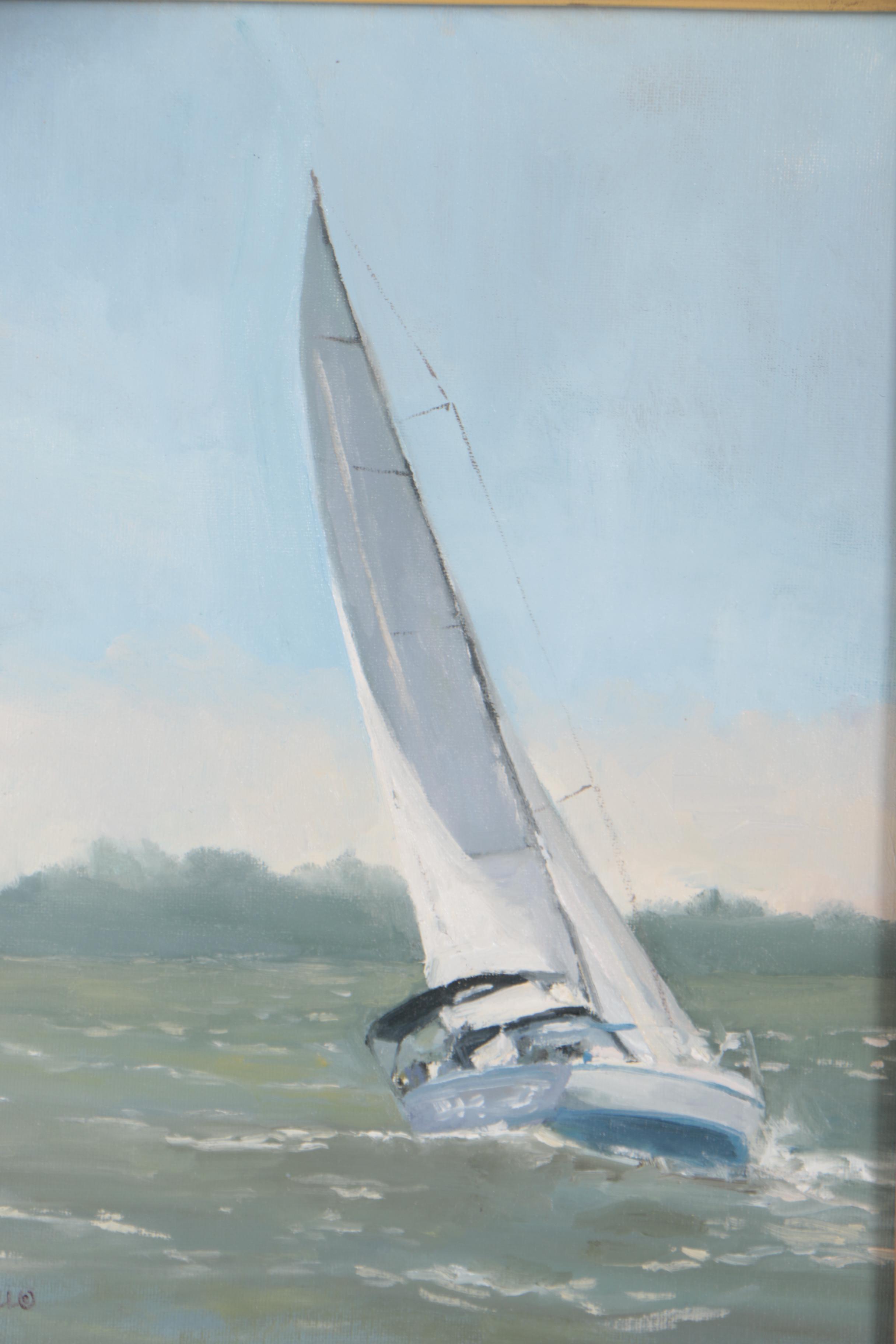 Laura R. Howell Oil Painting "Breezin' III"