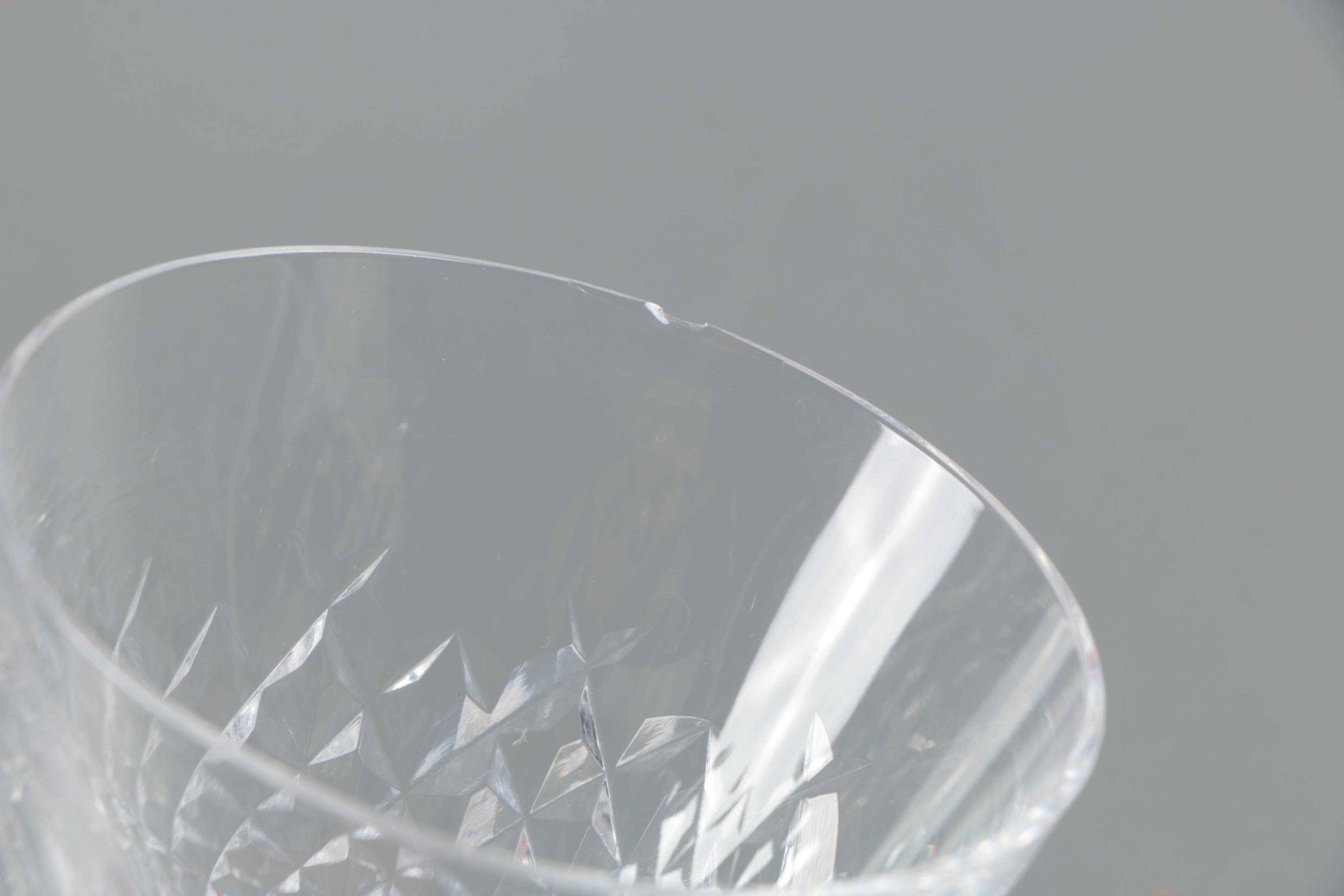 Waterford Crystal "Alana" Claret Wine Glasses