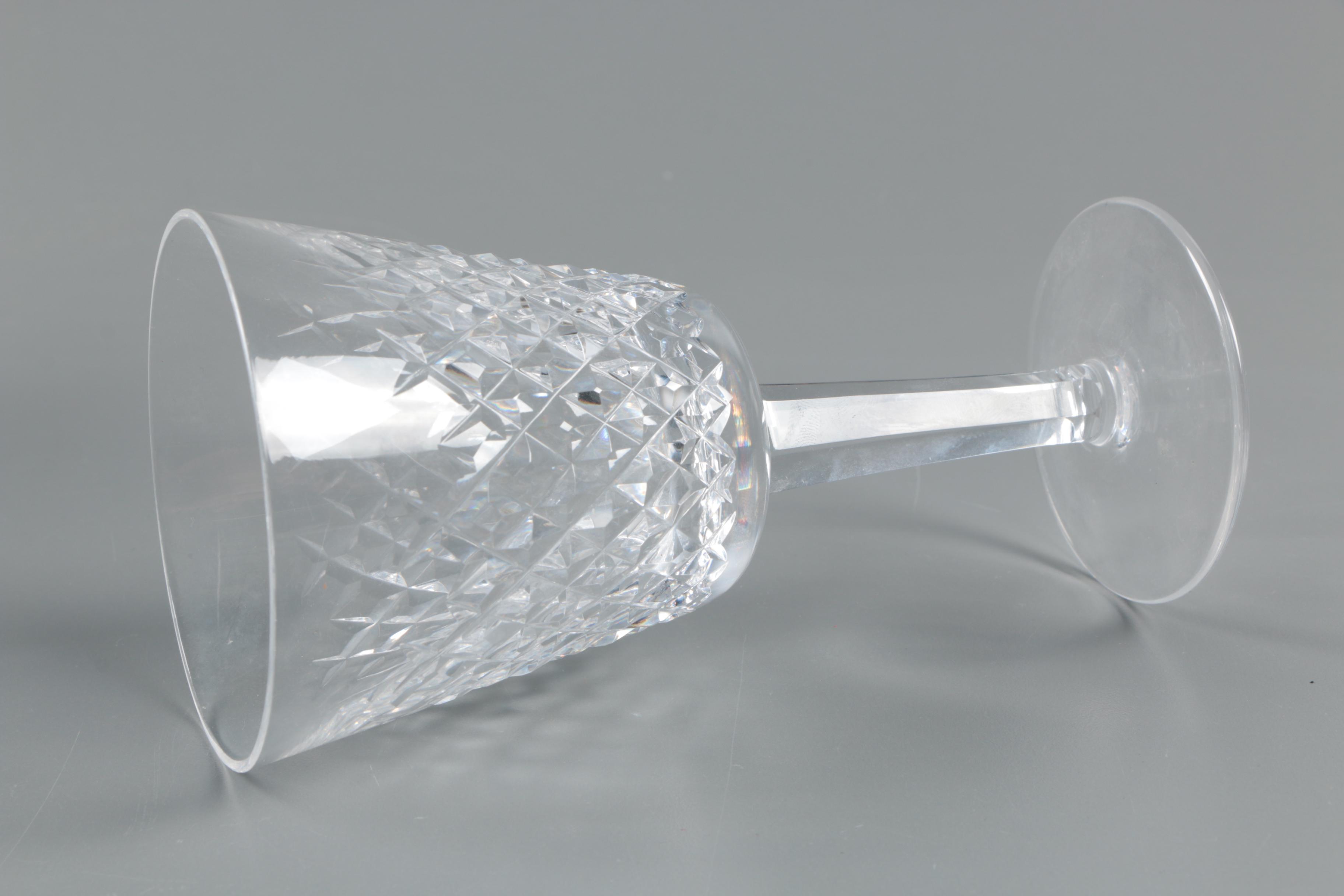 Waterford Crystal "Alana" Claret Wine Glasses