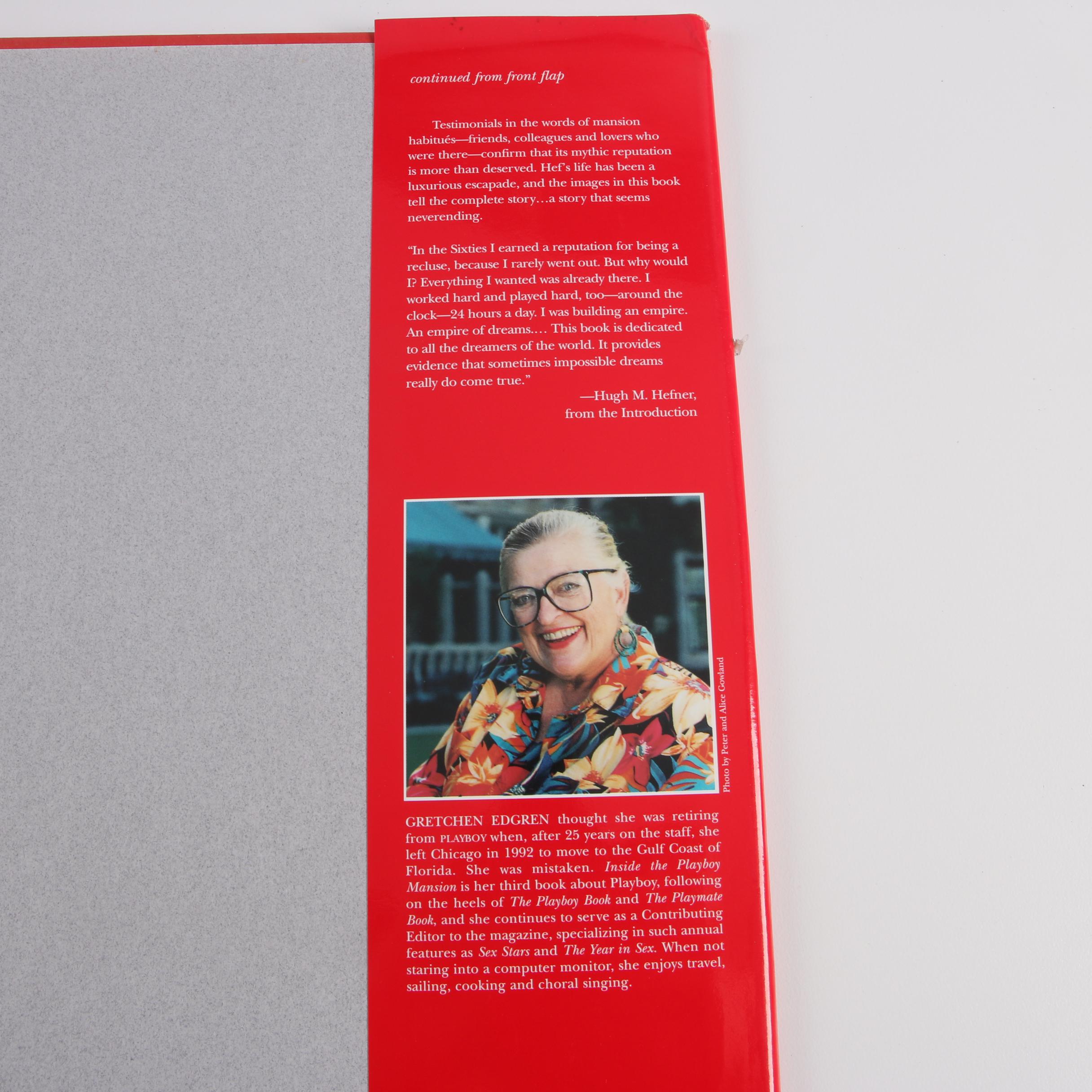 1998 Hugh Hefner Signed First Edition "Inside the Playboy Mansion"