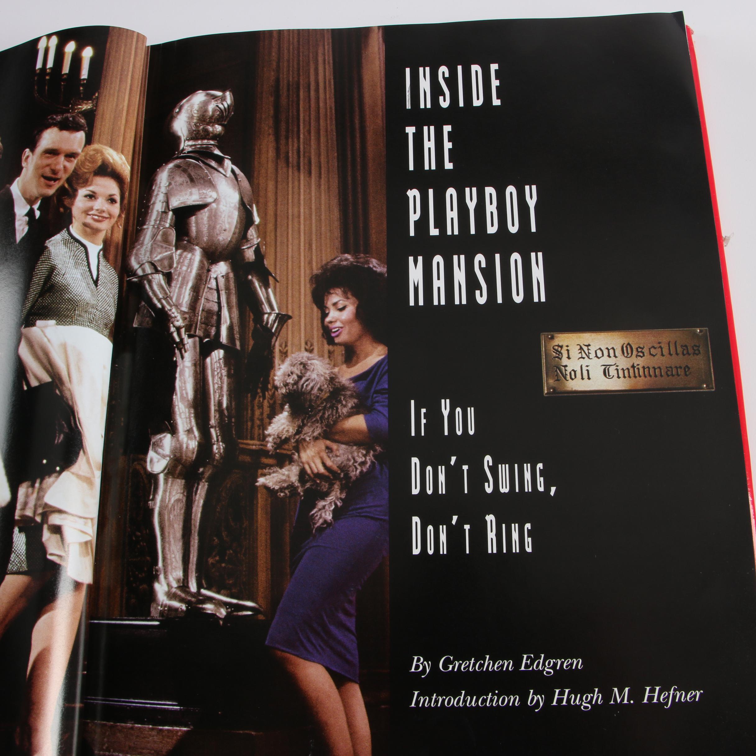 1998 Hugh Hefner Signed First Edition "Inside the Playboy Mansion"