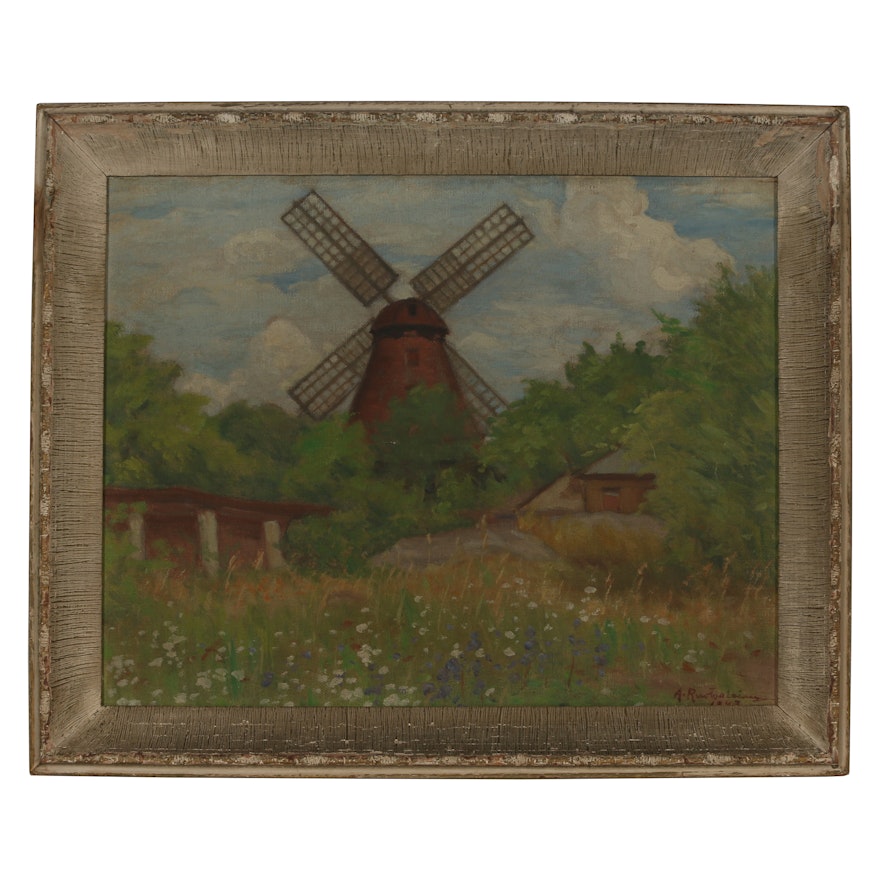 Early 20th Century Oil Painting