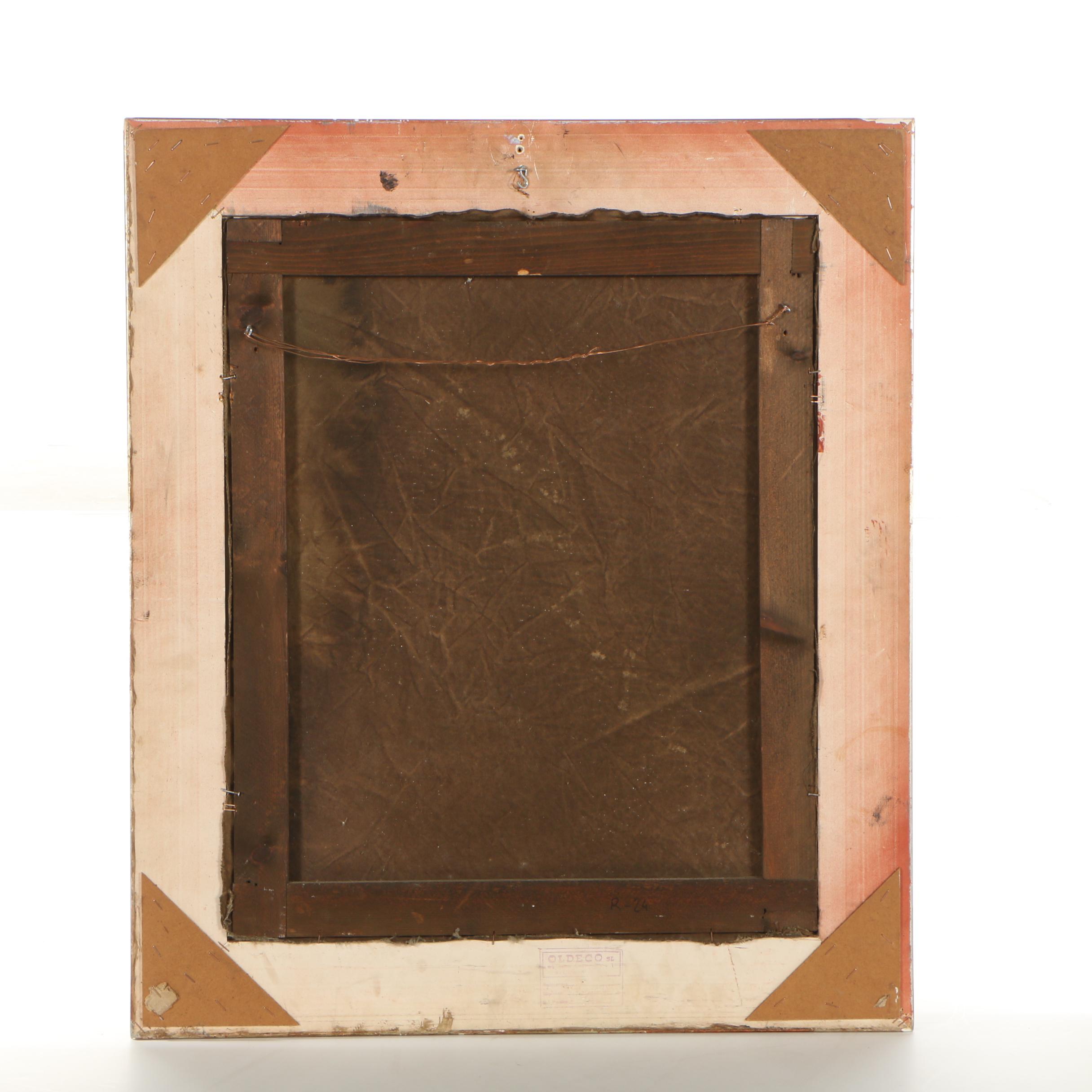 Copy Painting after Titian "Man with a Glove"