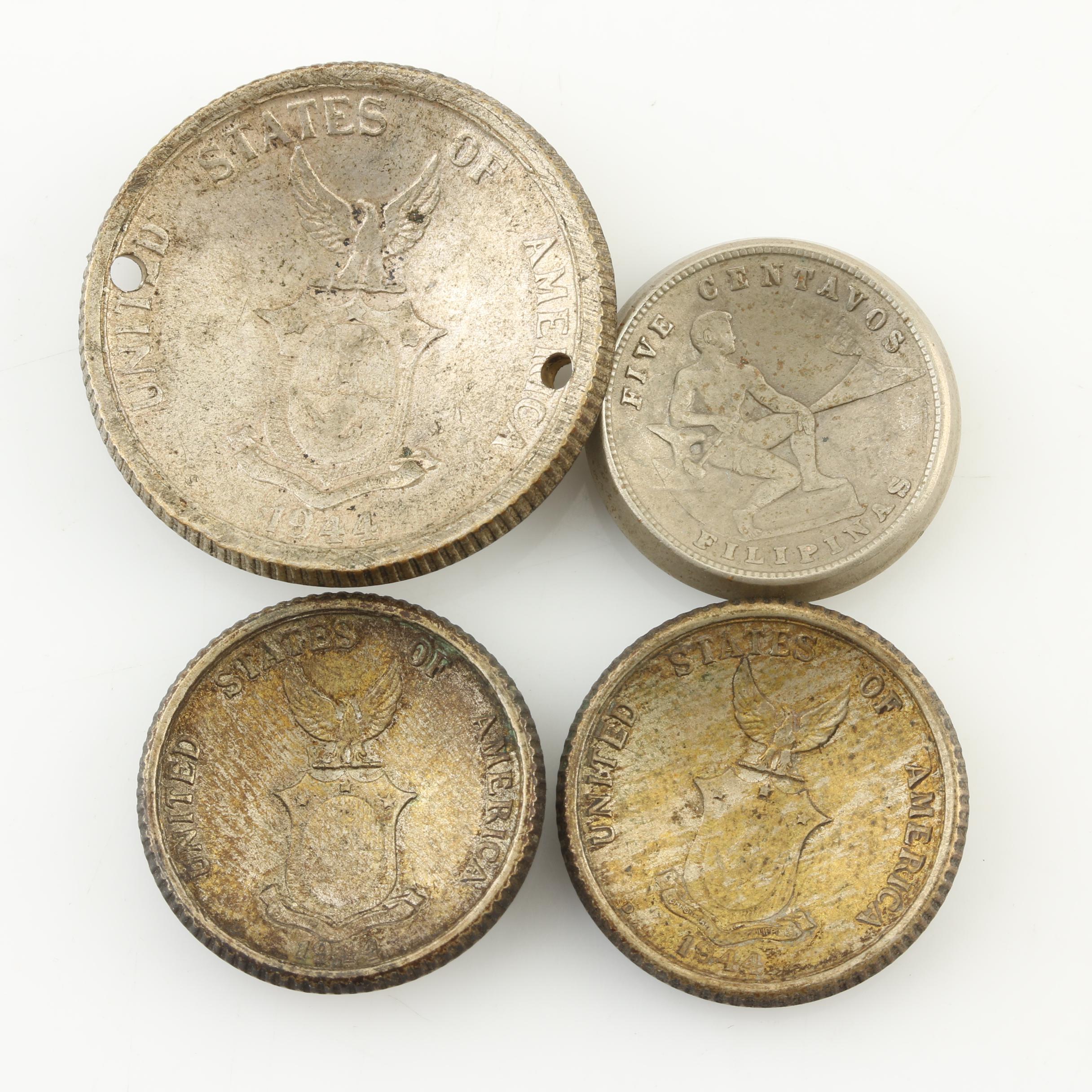 Repousse and Concave Coins