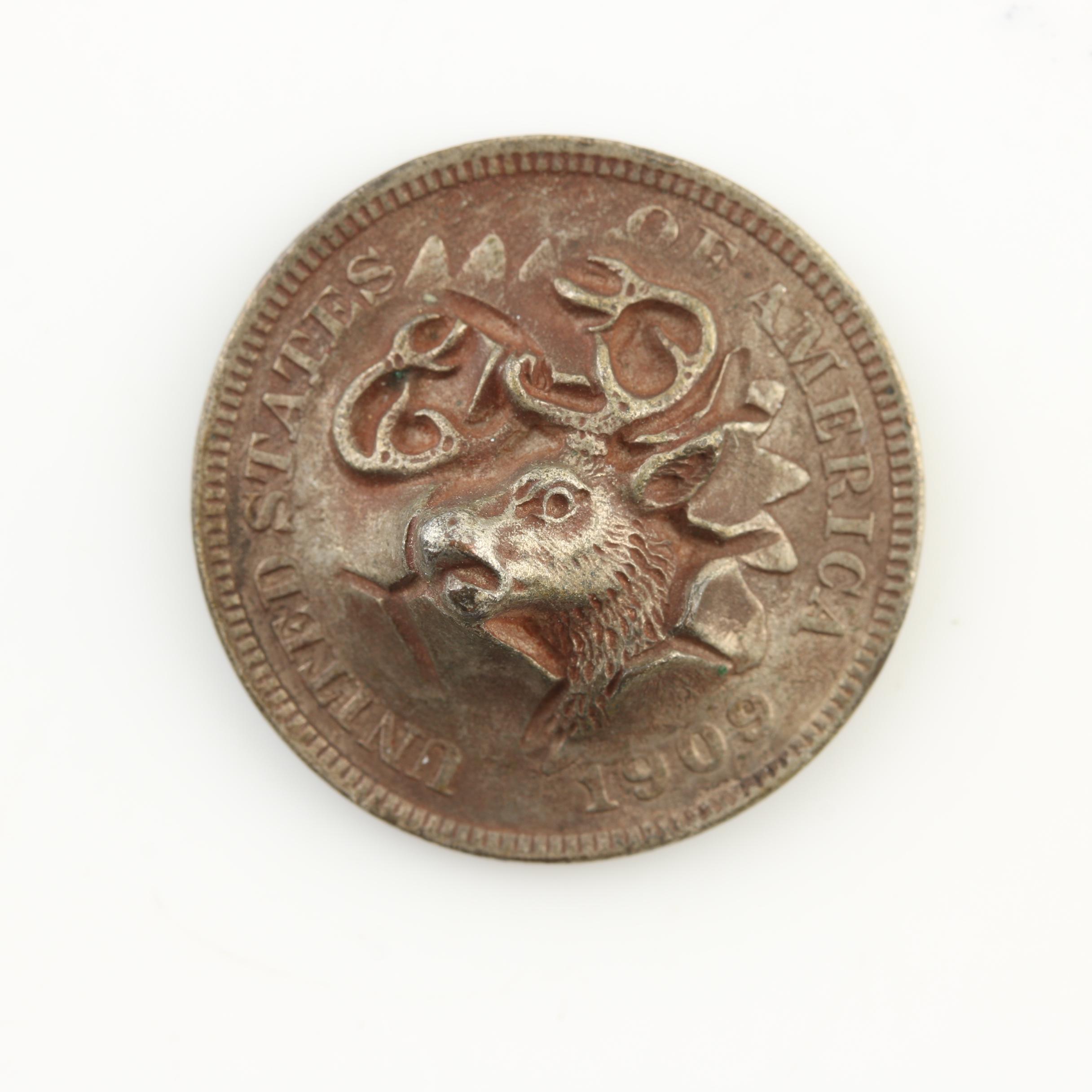 Repousse and Concave Coins