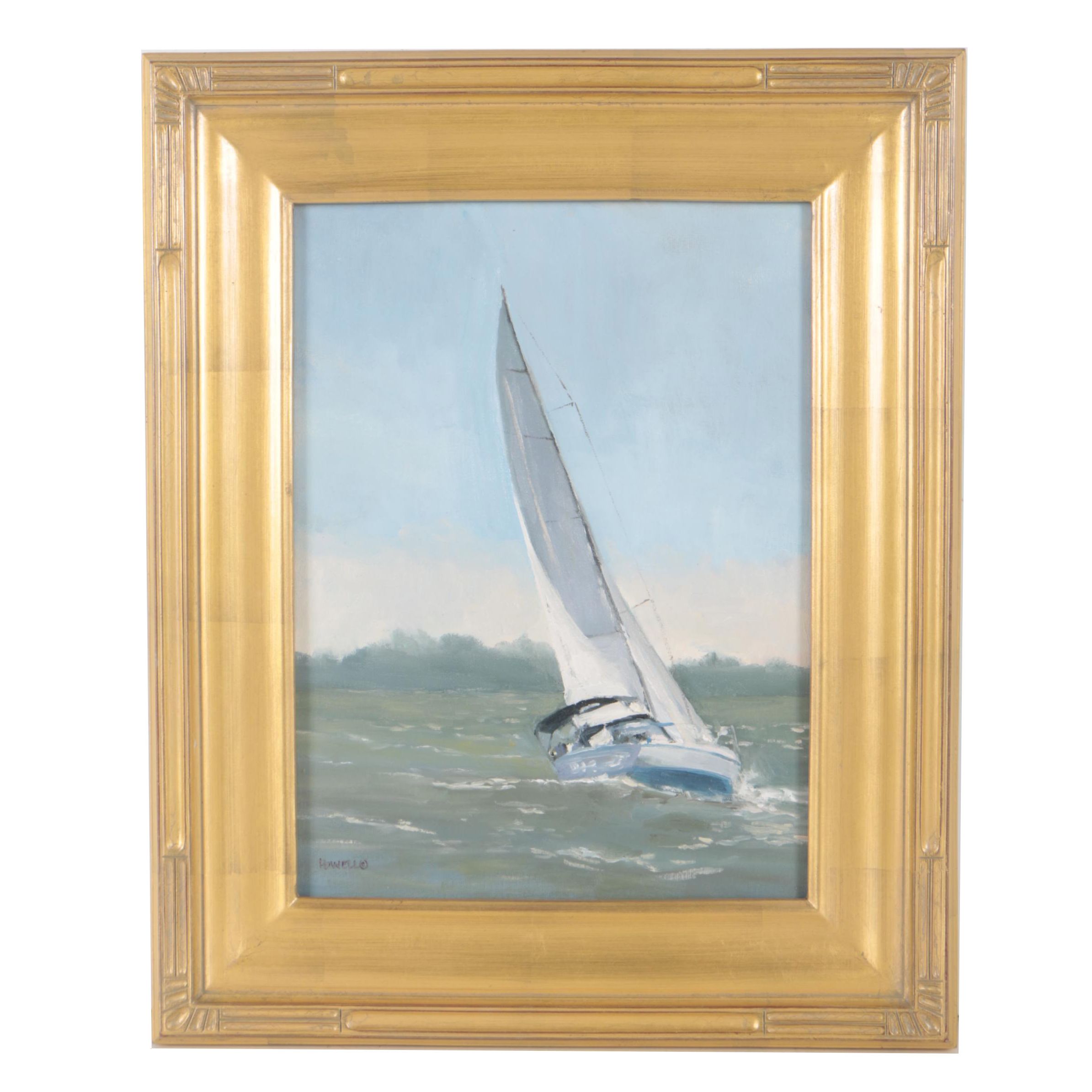 Laura R. Howell Oil Painting "Breezin' III"