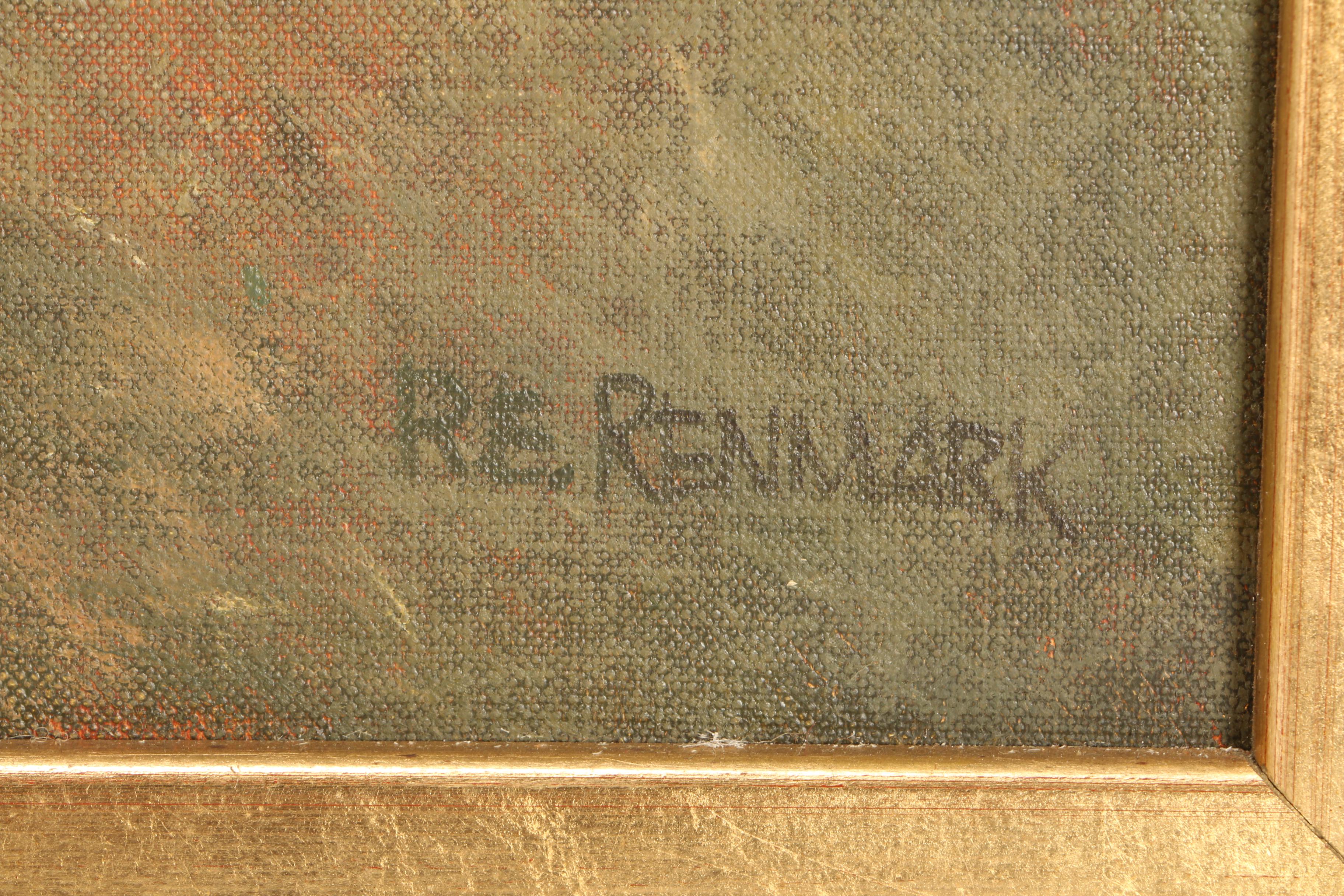 Ronald Easbourne Renmark Oil Landscape Painting "Loudoun Stream"