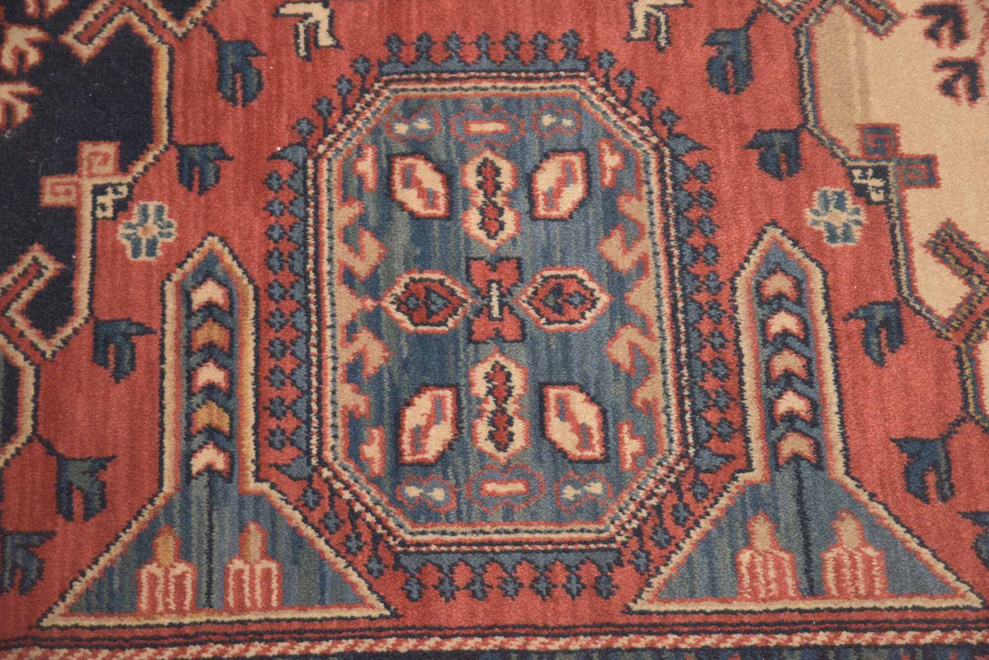 Machine Made Louis de Poortere "Kadjar" Belgian Wool Area Rug