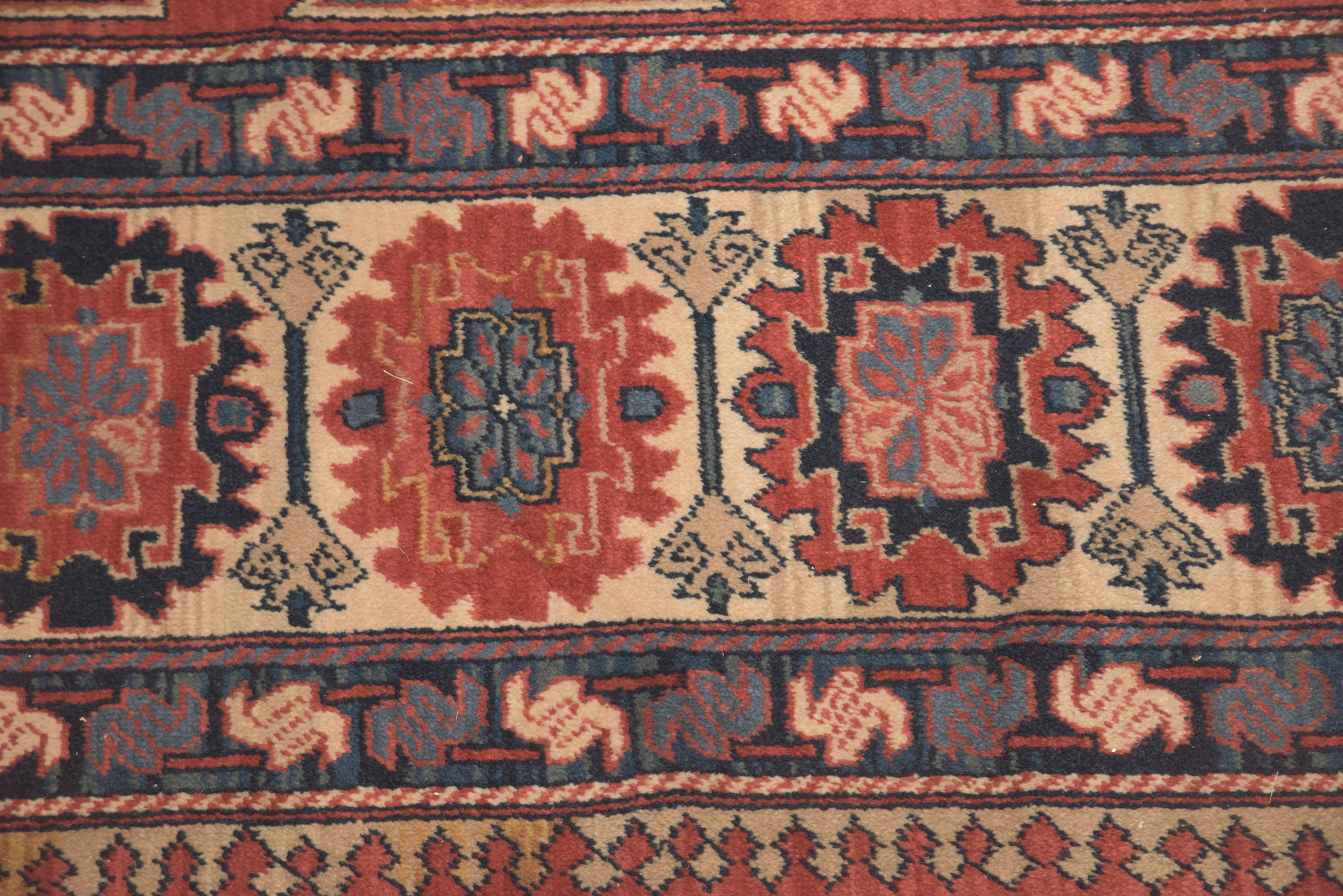 Machine Made Louis de Poortere "Kadjar" Belgian Wool Area Rug
