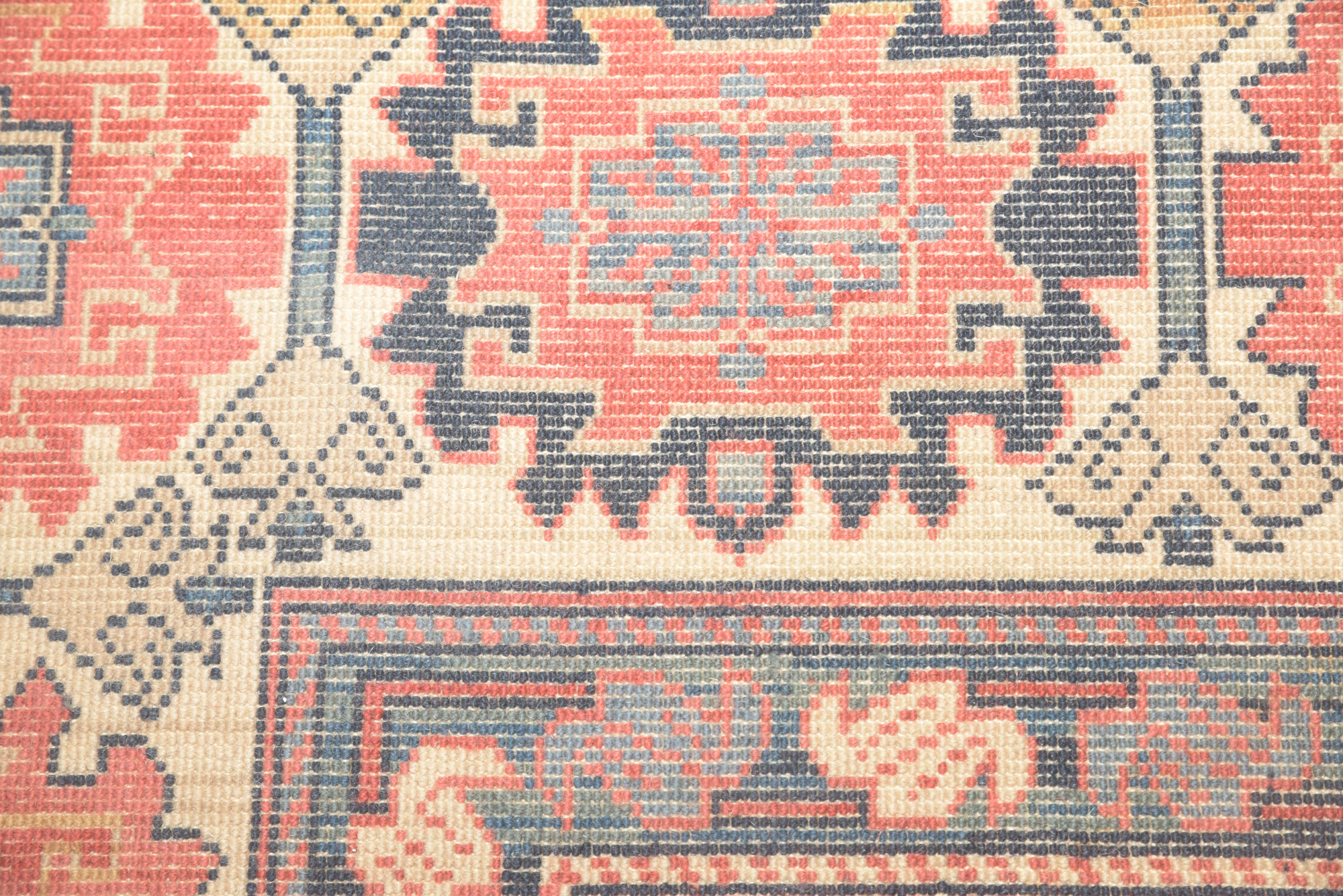 Machine Made Louis de Poortere "Kadjar" Belgian Wool Area Rug